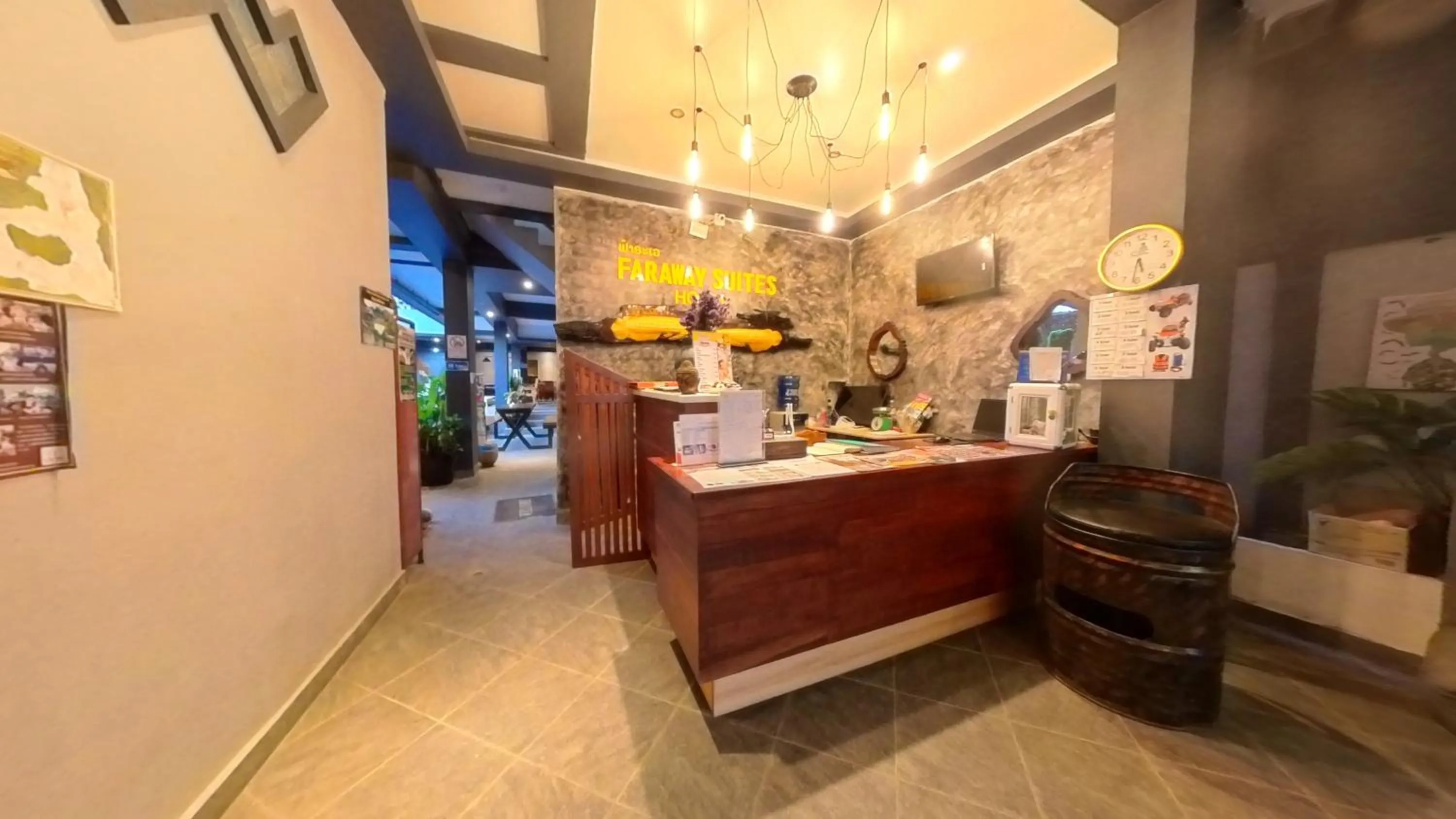 Lobby or reception in FARAWAY SUITES