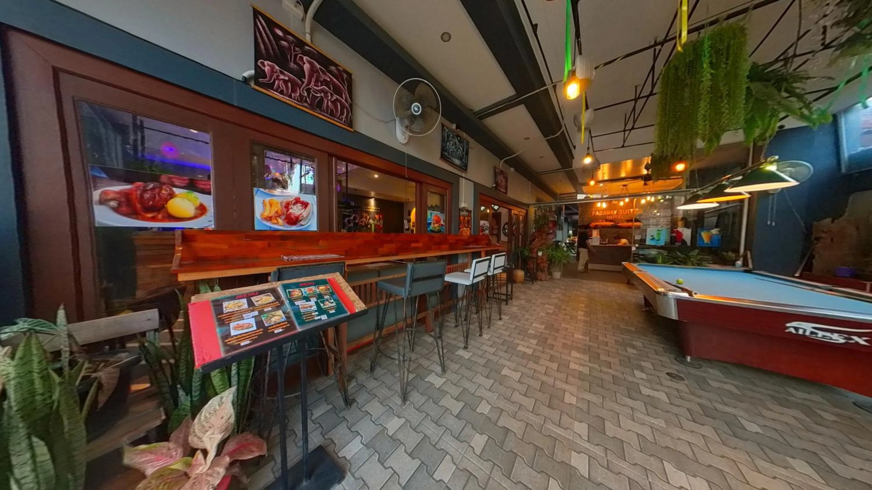 Billiard in FARAWAY SUITES