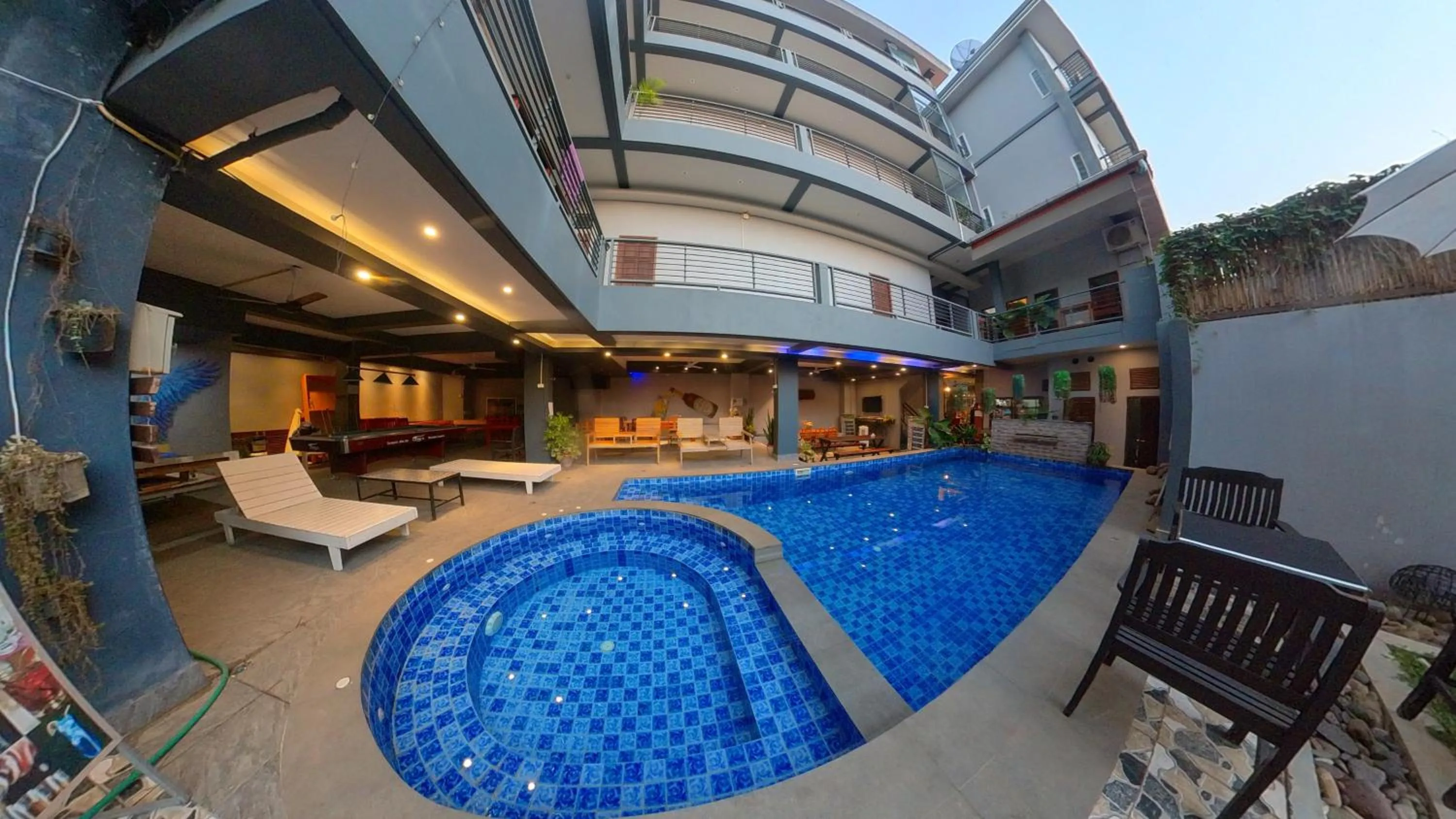 Swimming pool in FARAWAY SUITES