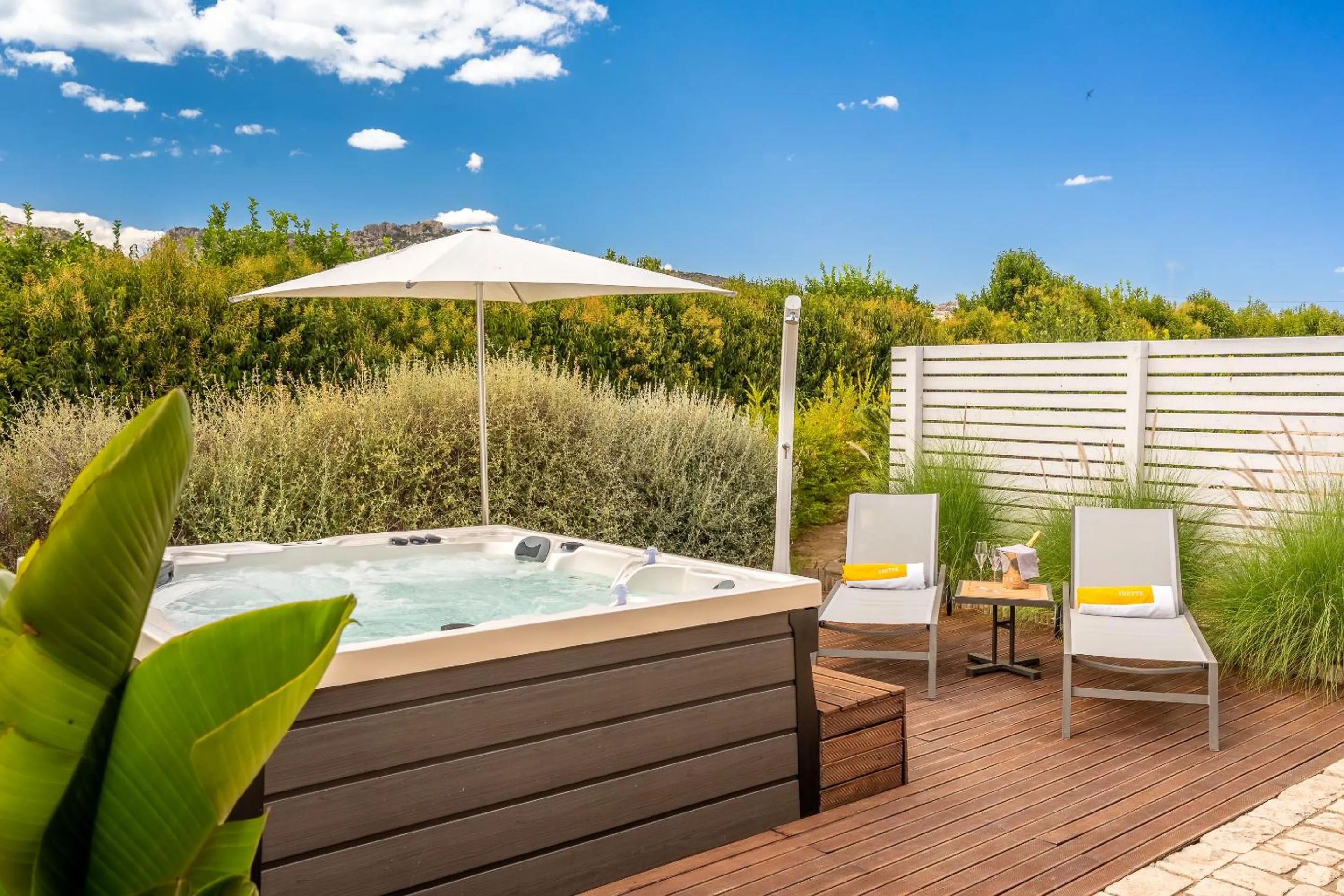 Hot Tub in Ballium Luxury Relais