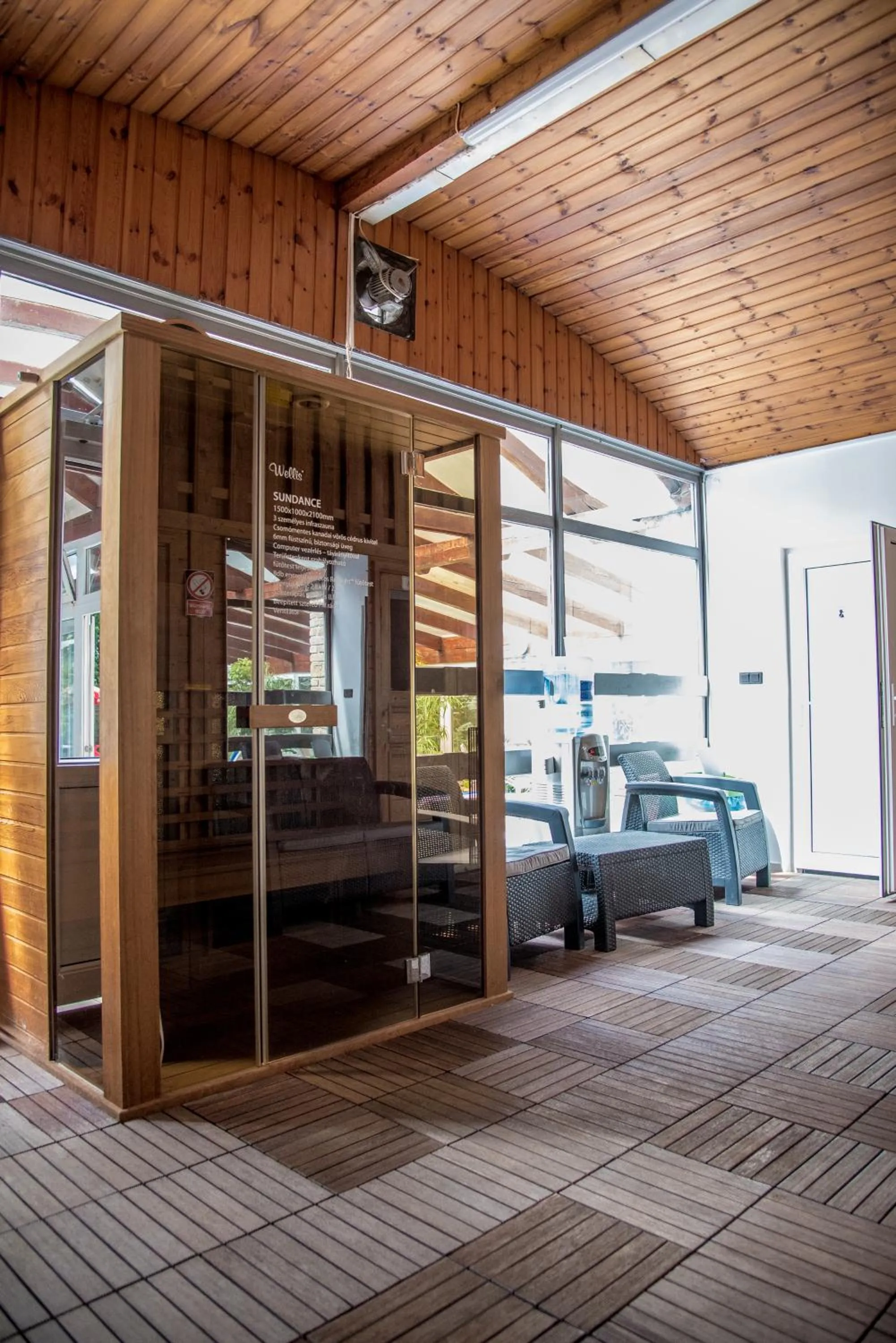 Sauna in Nyerges Hotel Termál Superior