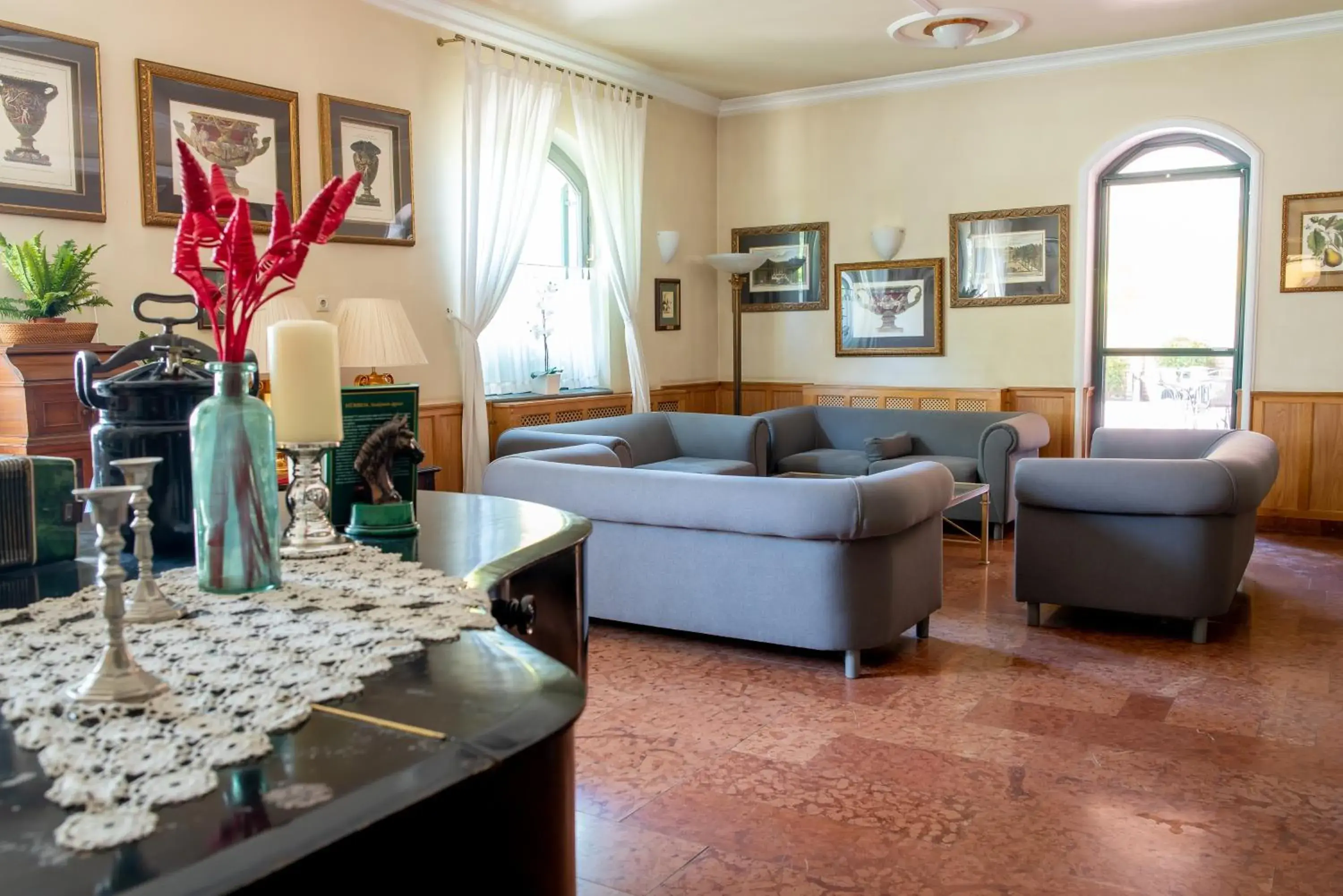 Lobby or reception in Nyerges Hotel Termál Superior Lobby or reception in Nyerges Hotel Termál Superior