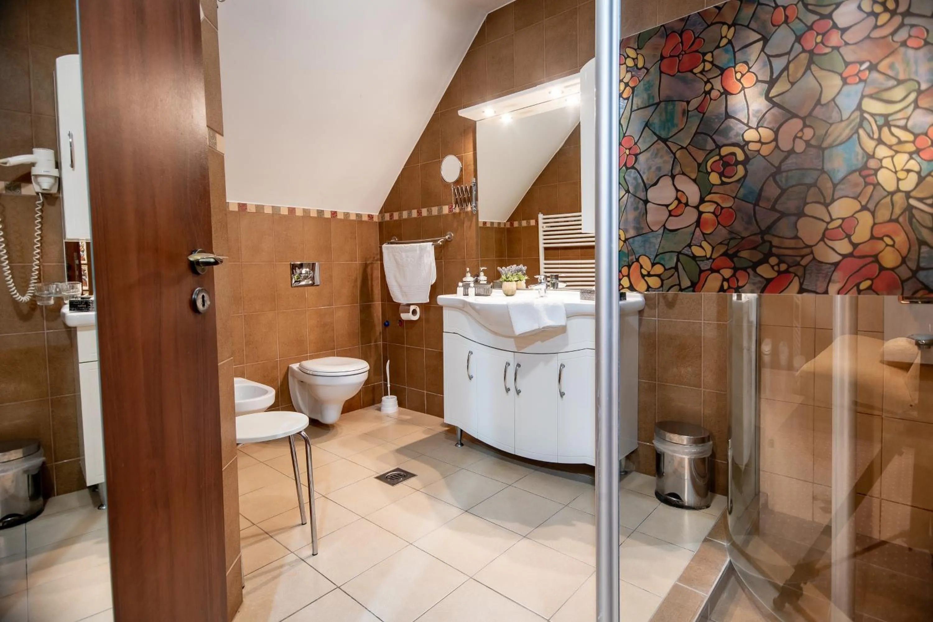 Bathroom in Nyerges Hotel Termál Superior