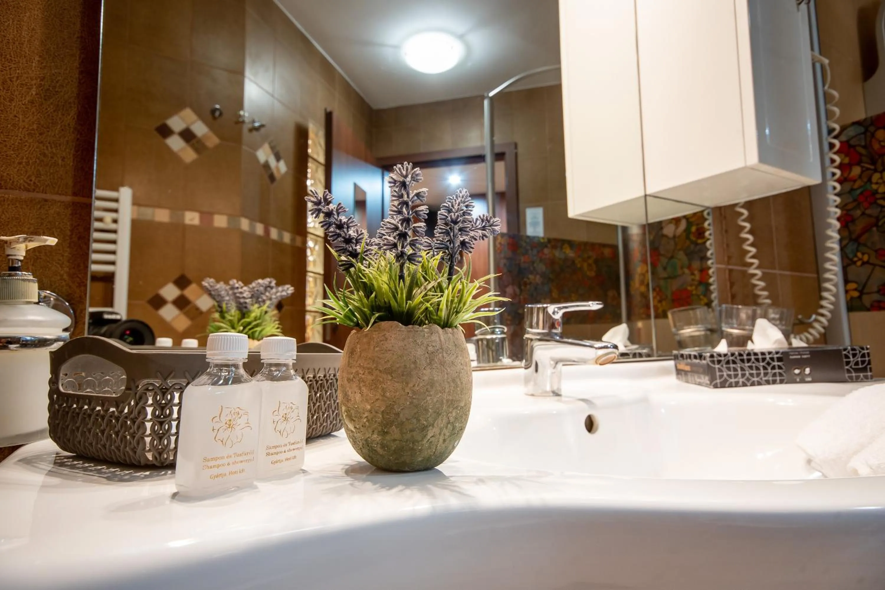 Bathroom in Nyerges Hotel Termál Superior