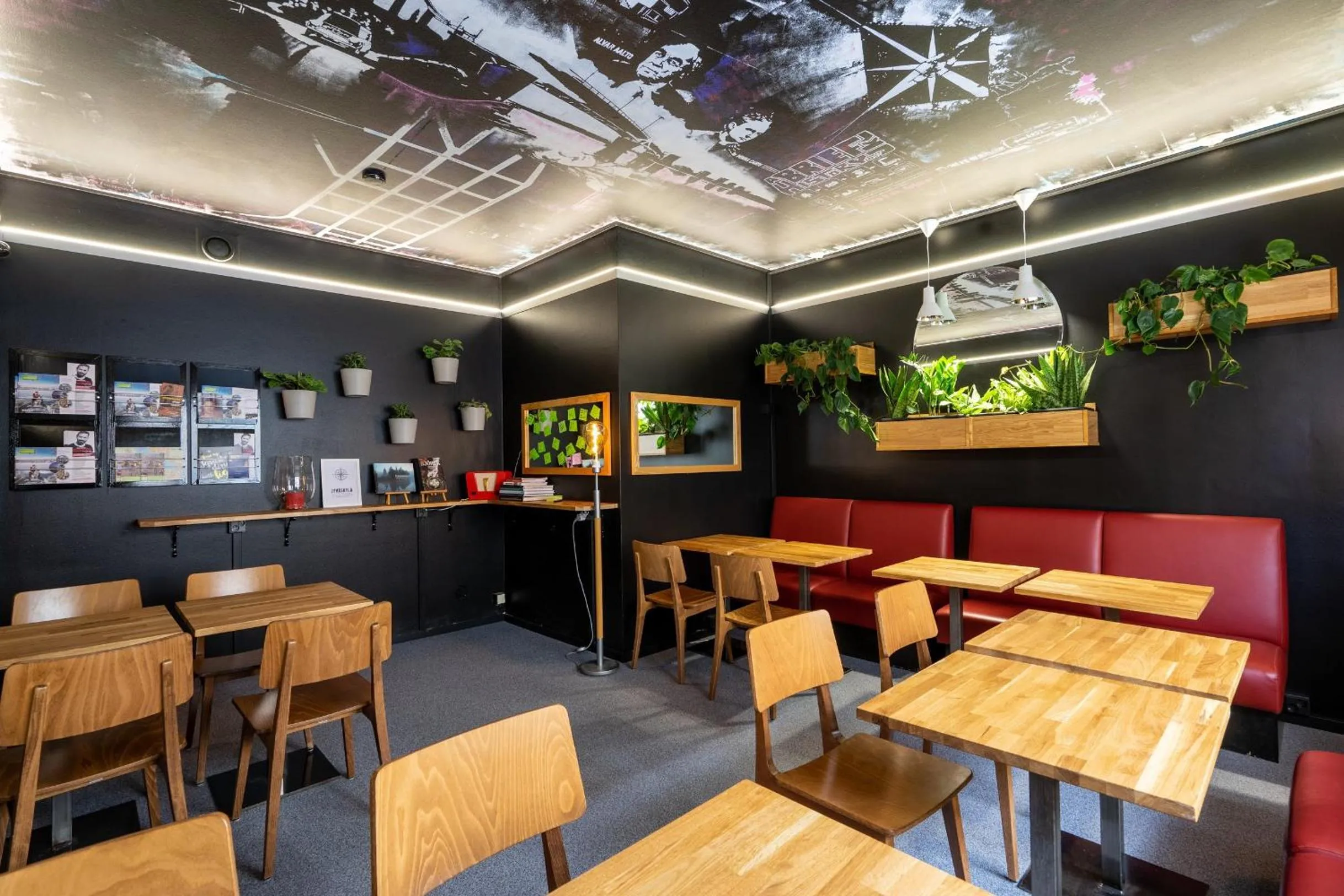 Communal lounge/ TV room in Time Hostel CITY - Jyväskylä