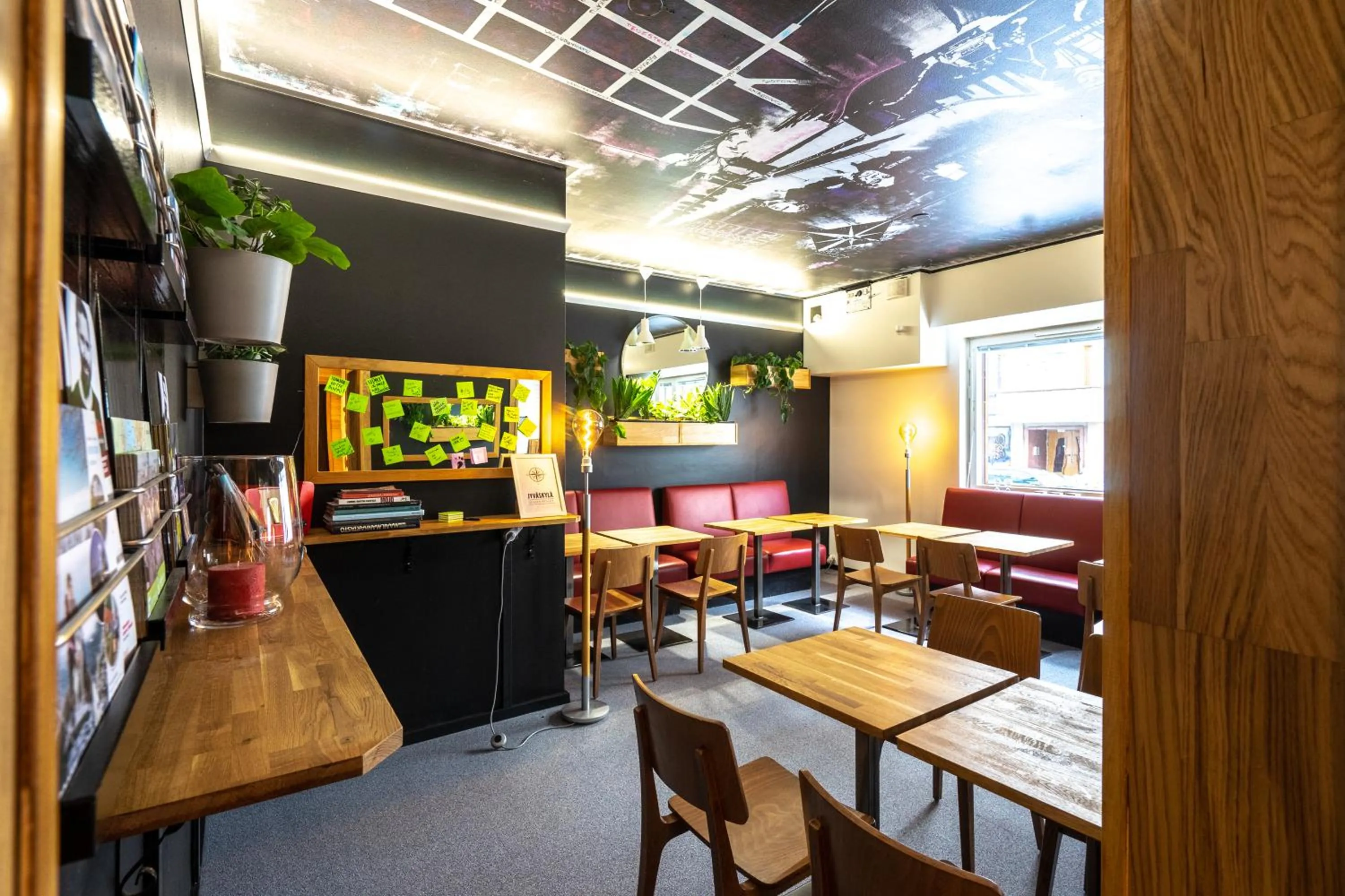 Communal lounge/ TV room in Time Hostel CITY - Jyväskylä