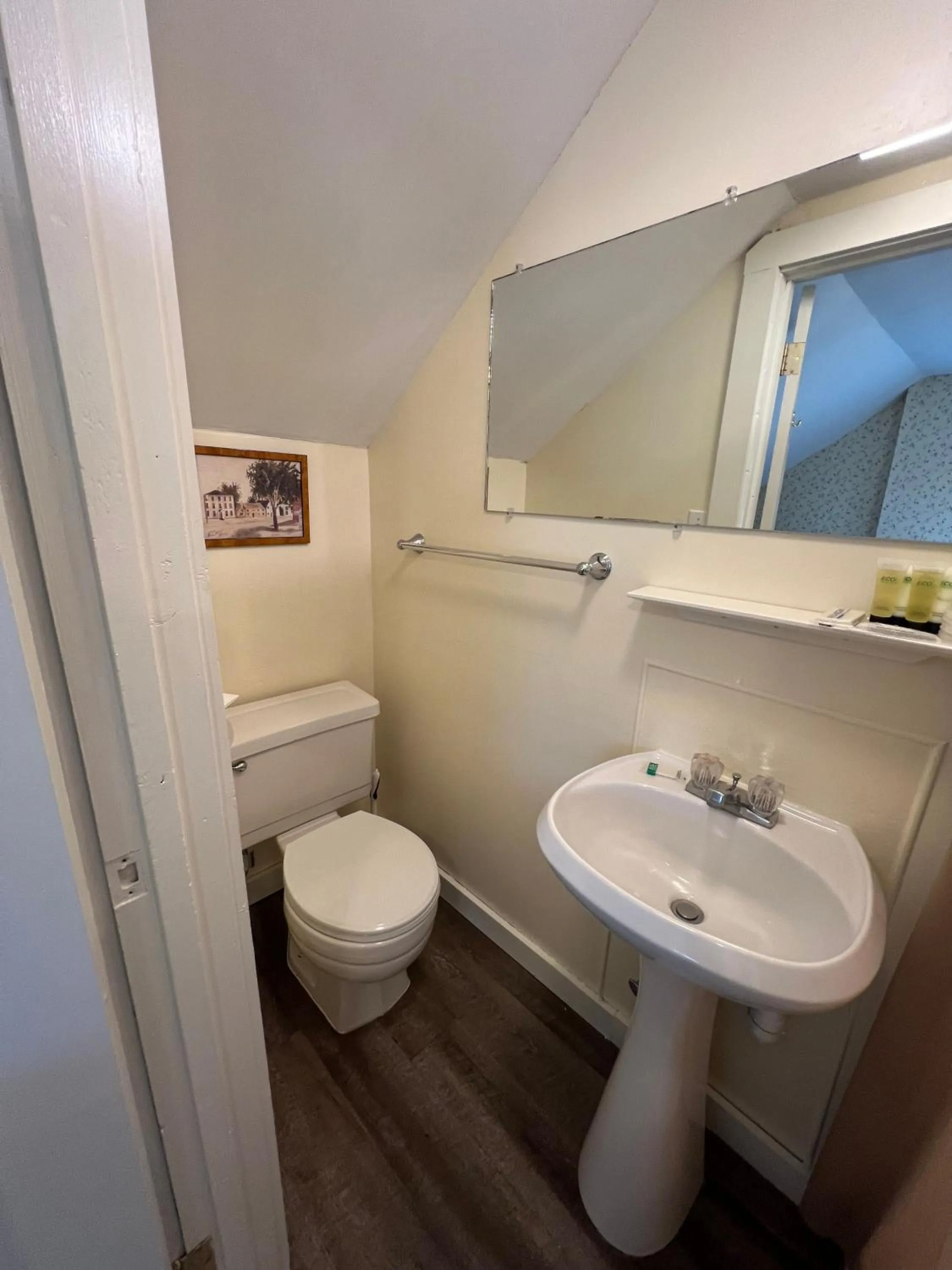 Toilet in Echo Lake Inn