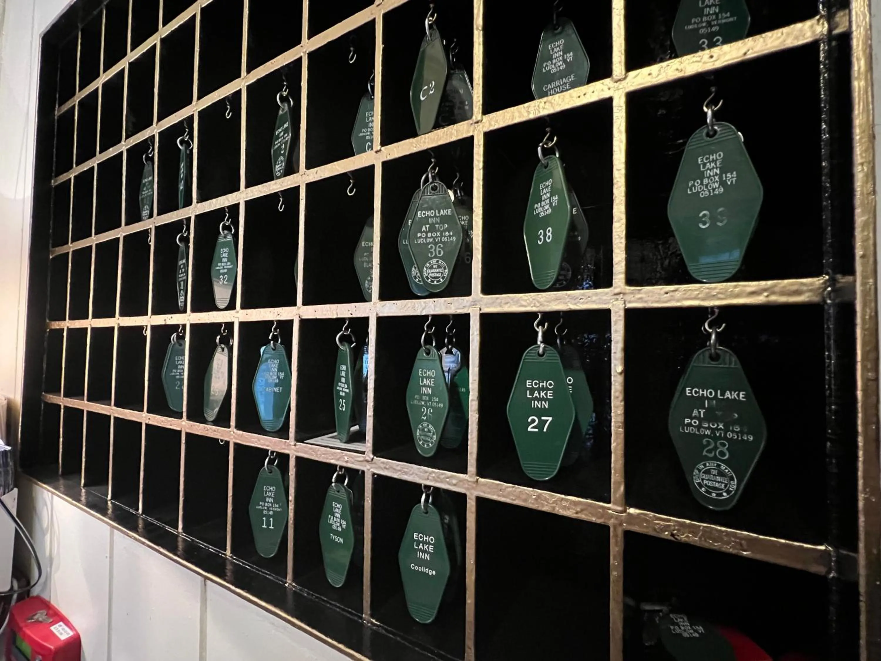 Lobby or reception in Echo Lake Inn