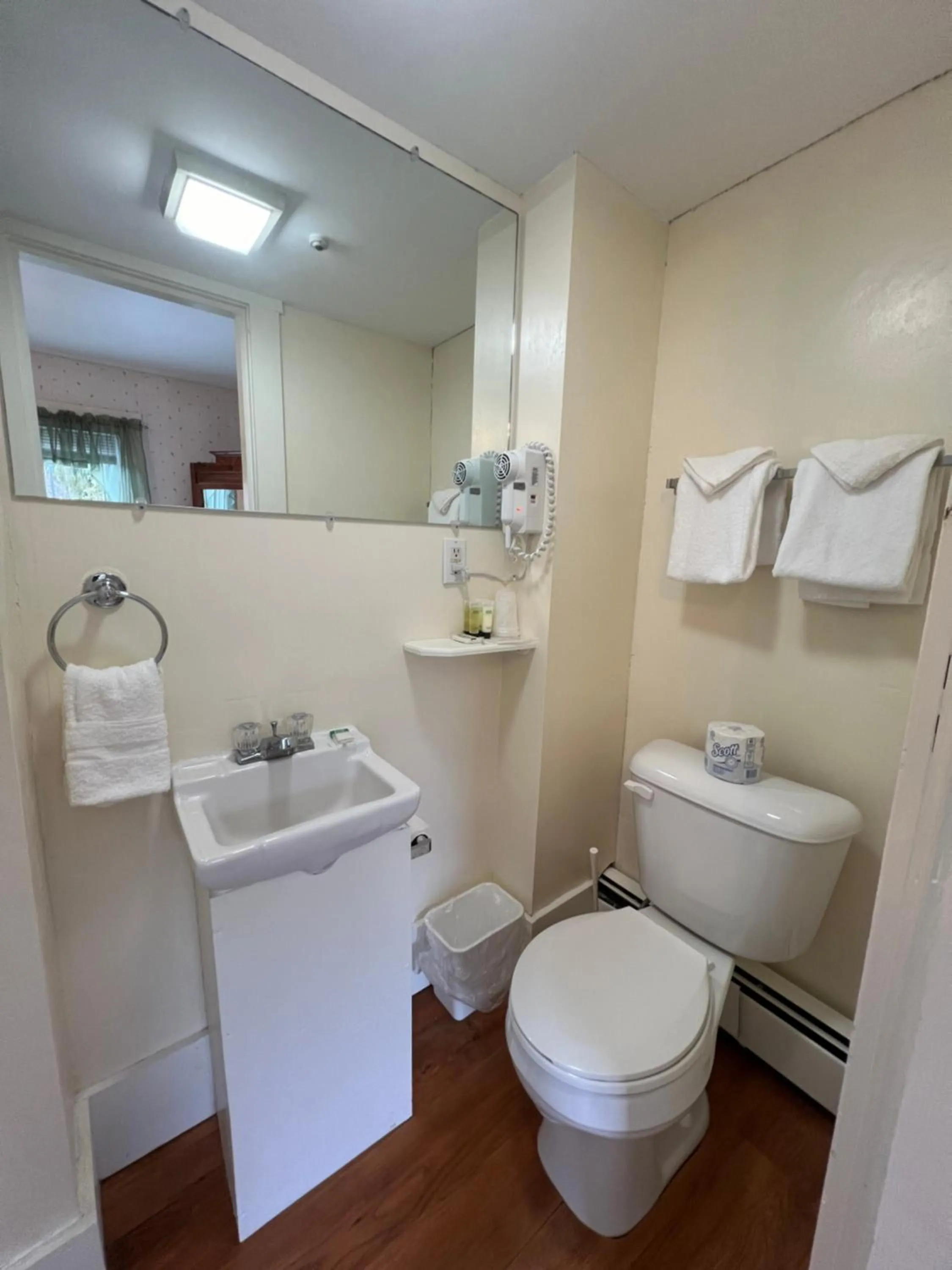 Toilet in Echo Lake Inn