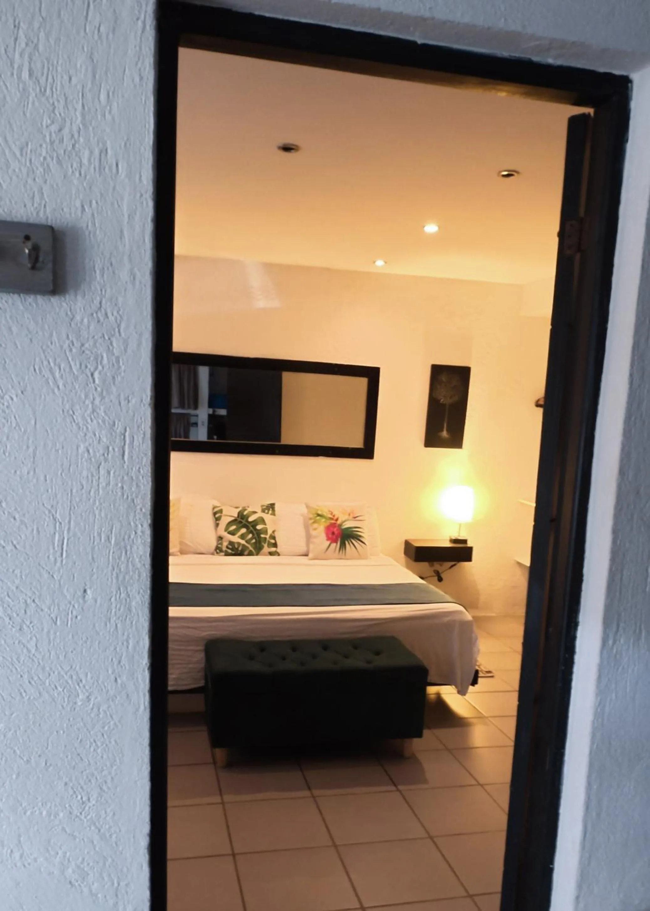 Bed in Ocean lovers Apartamentos