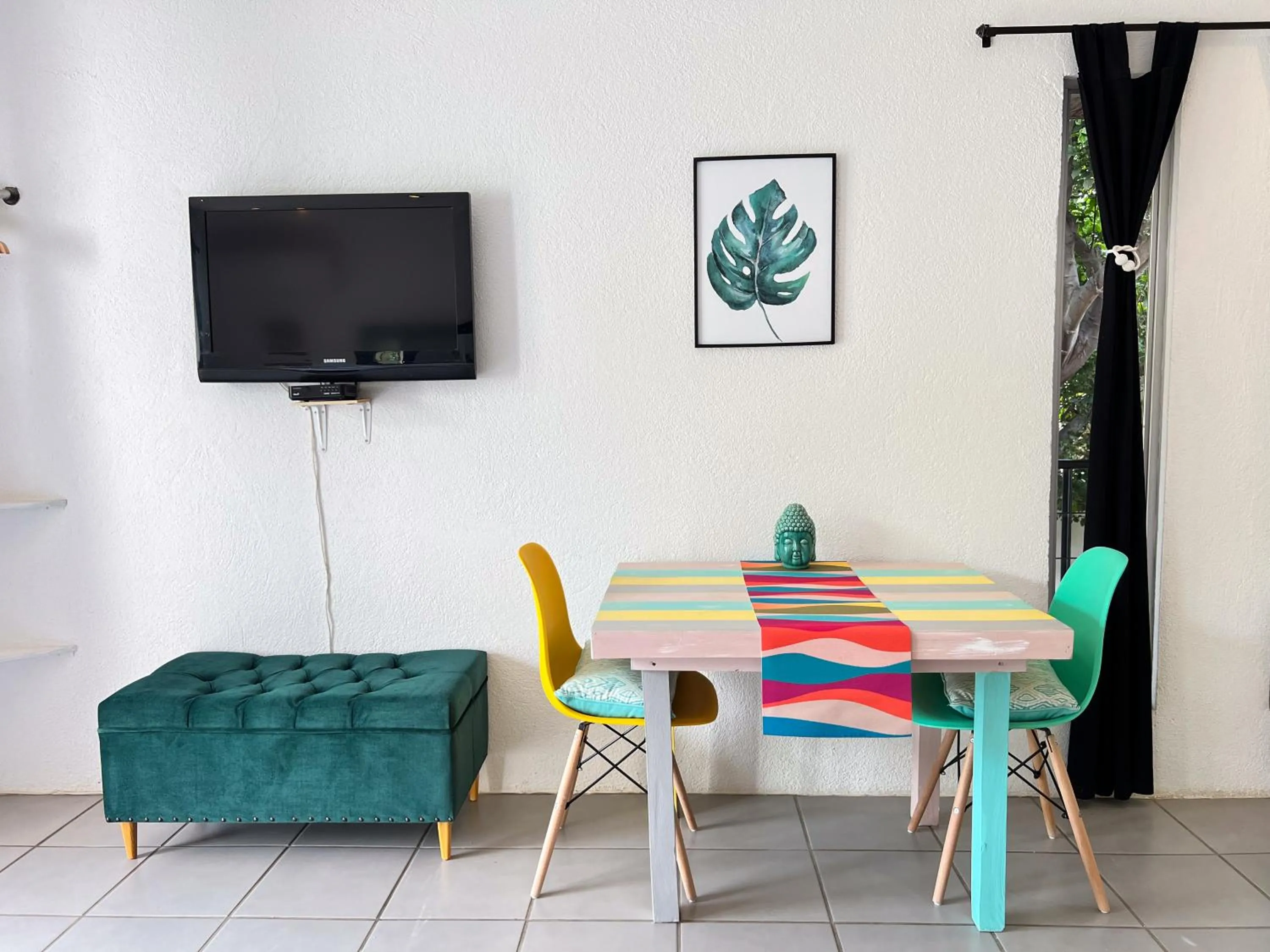 Seating area in Ocean lovers Apartamentos