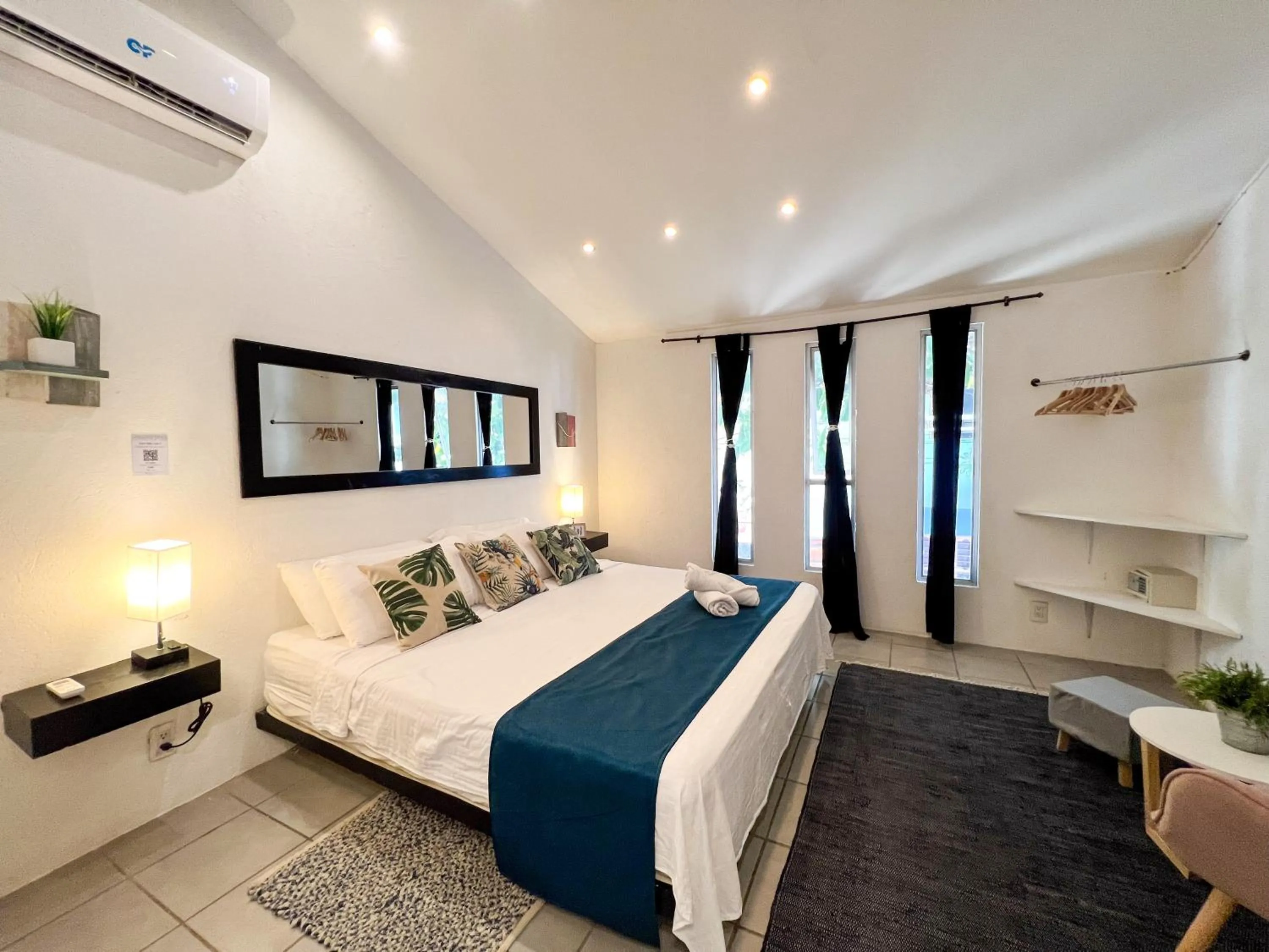 Bed in Ocean lovers Apartamentos