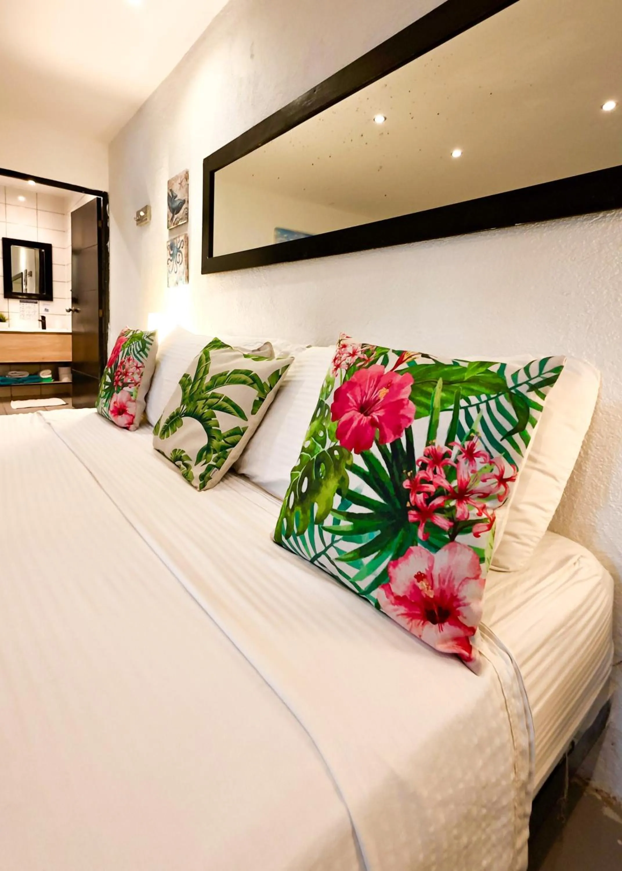Bed in Ocean lovers Apartamentos