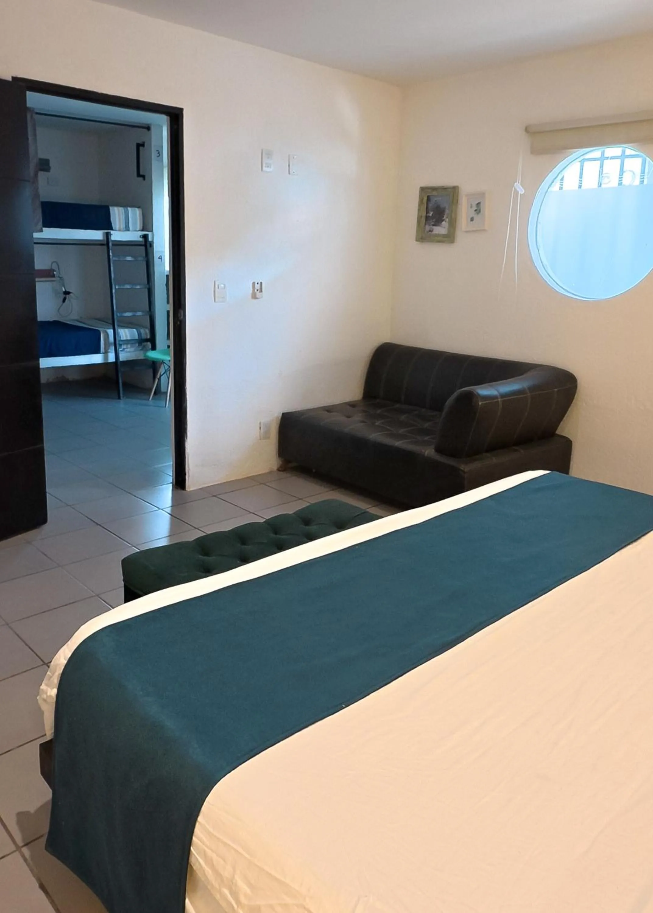 Bed in Ocean lovers Apartamentos