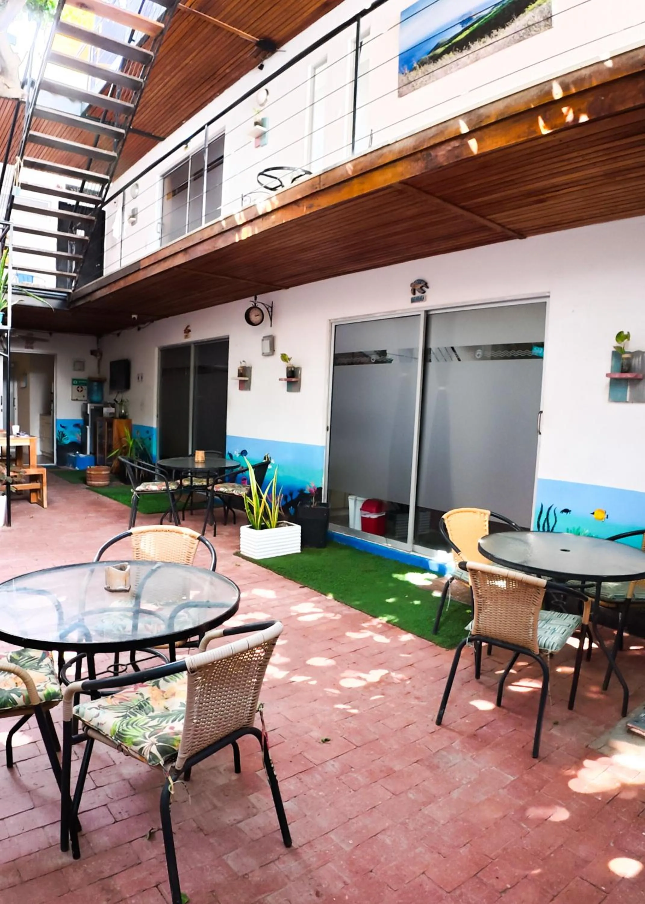 Patio in Ocean lovers Apartamentos