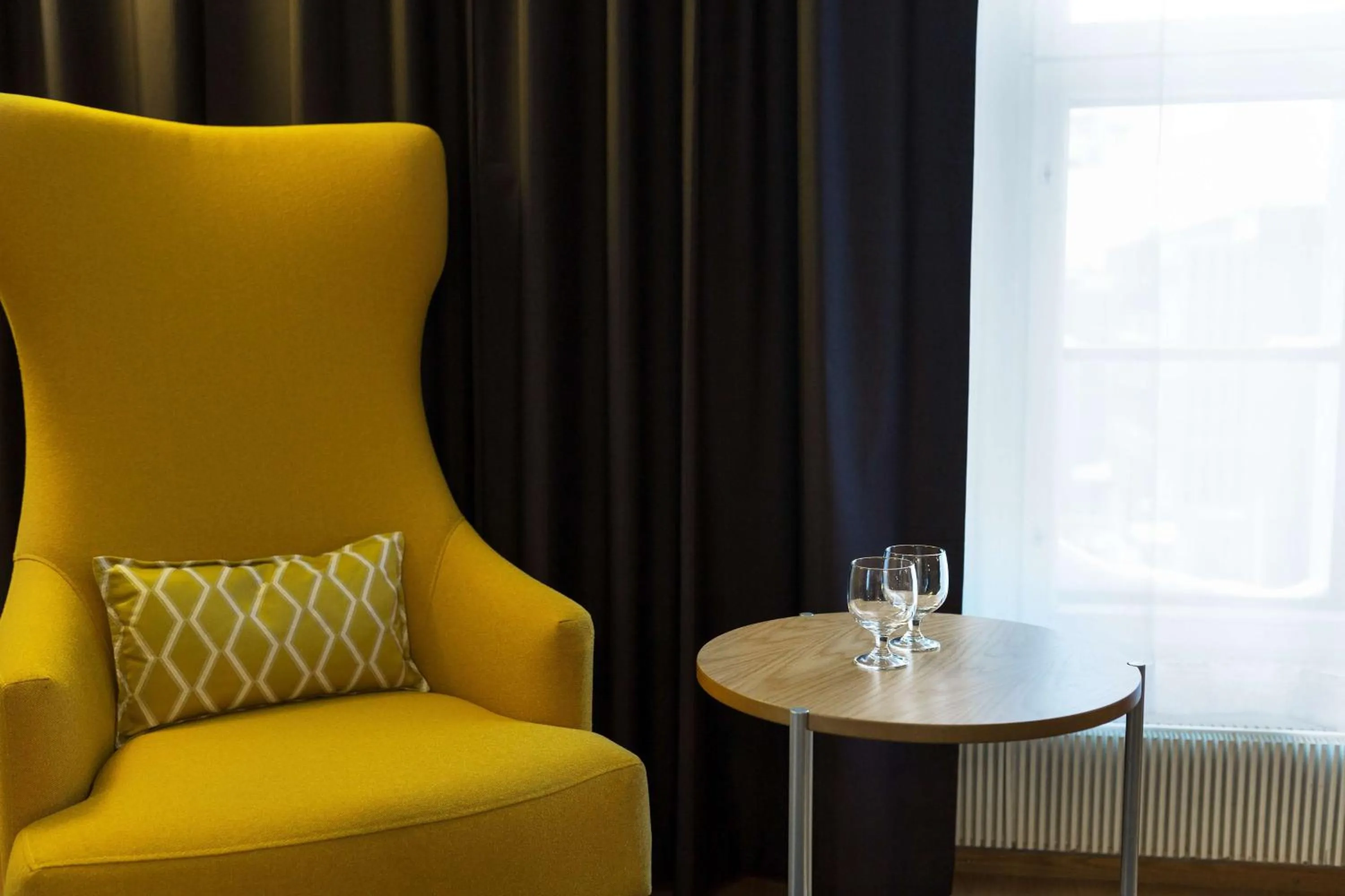 Bedroom in Scandic Grand Marina