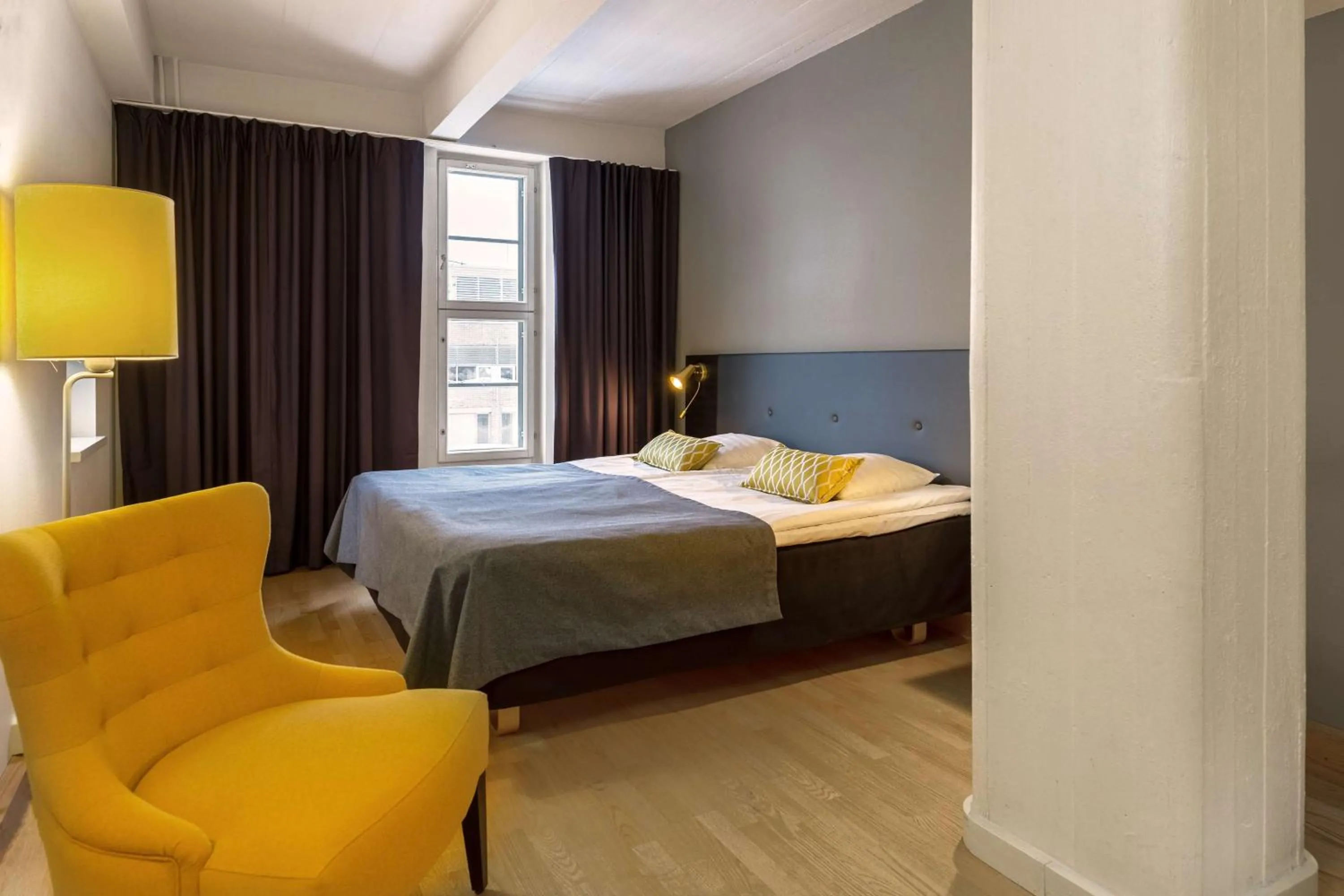 Bedroom, Bed in Scandic Grand Marina