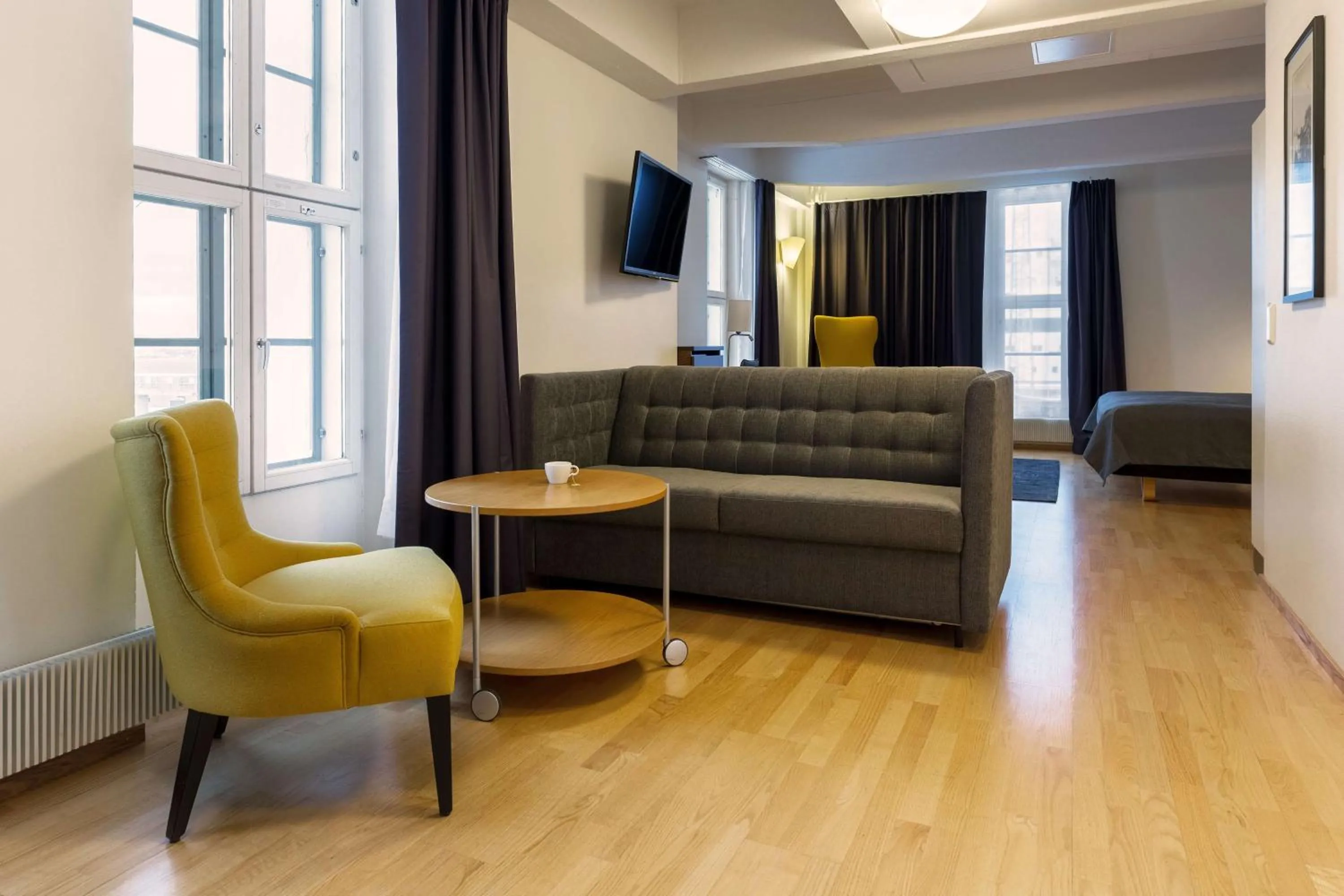 Bedroom in Scandic Grand Marina