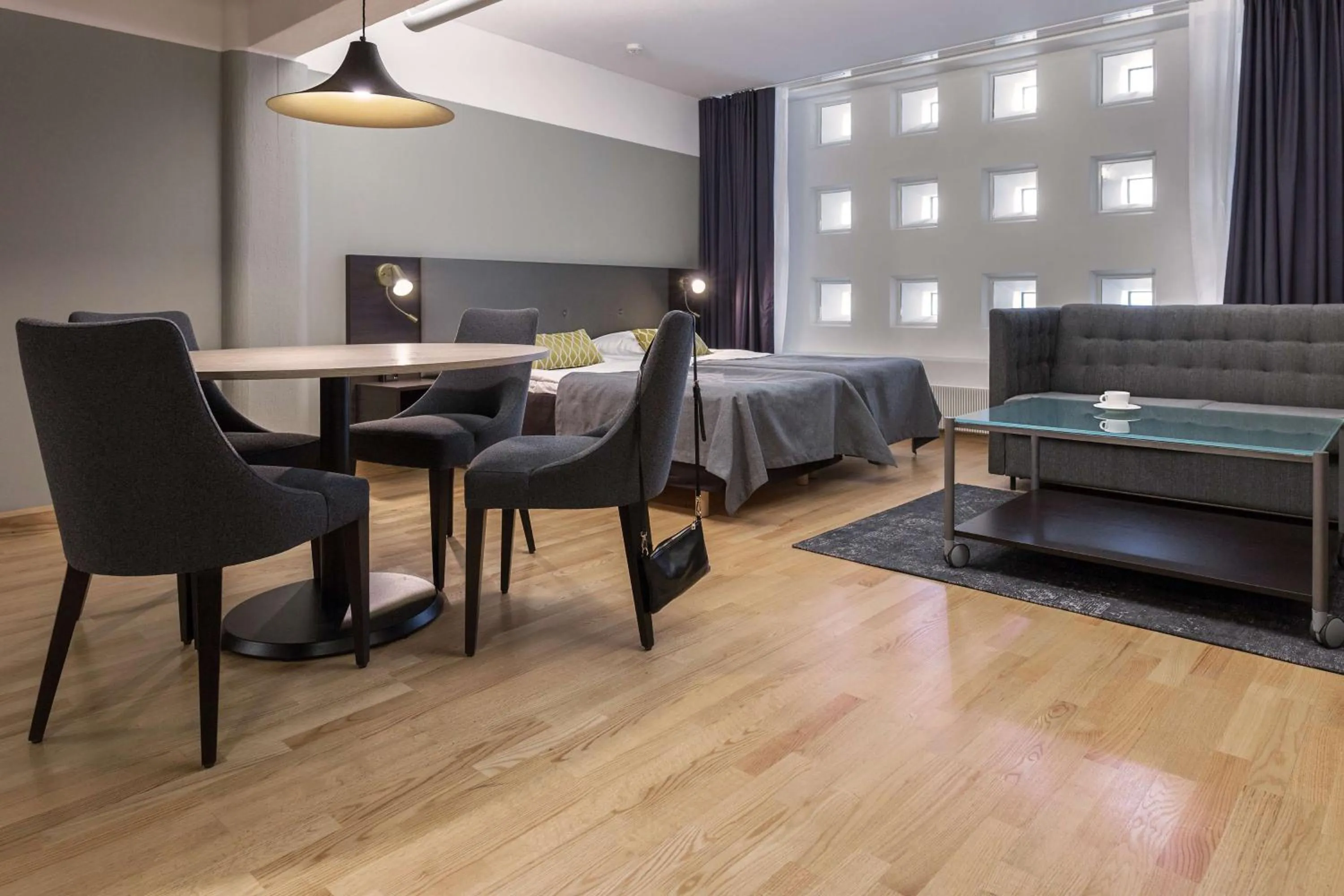 Bedroom in Scandic Grand Marina