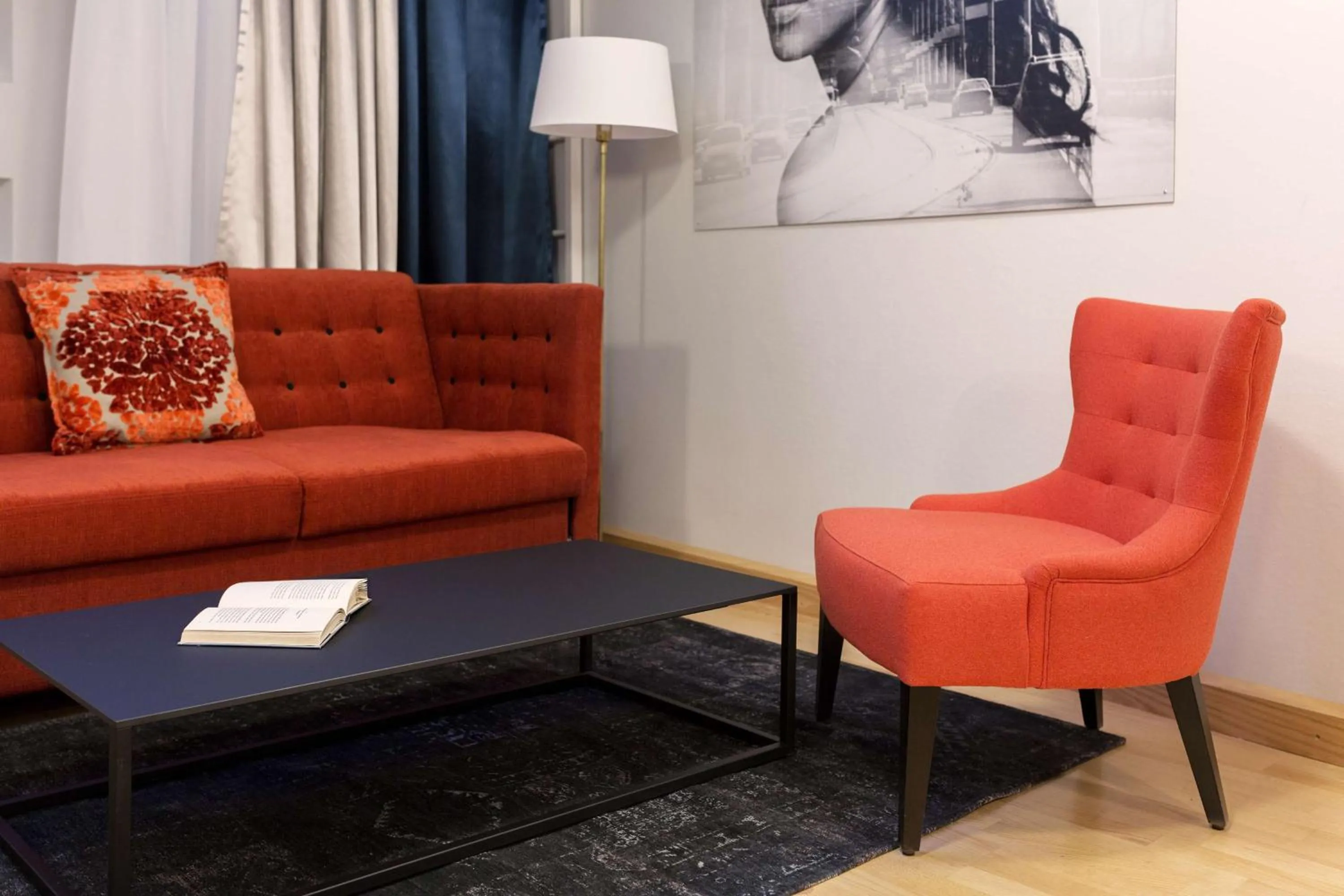 Bedroom in Scandic Grand Marina