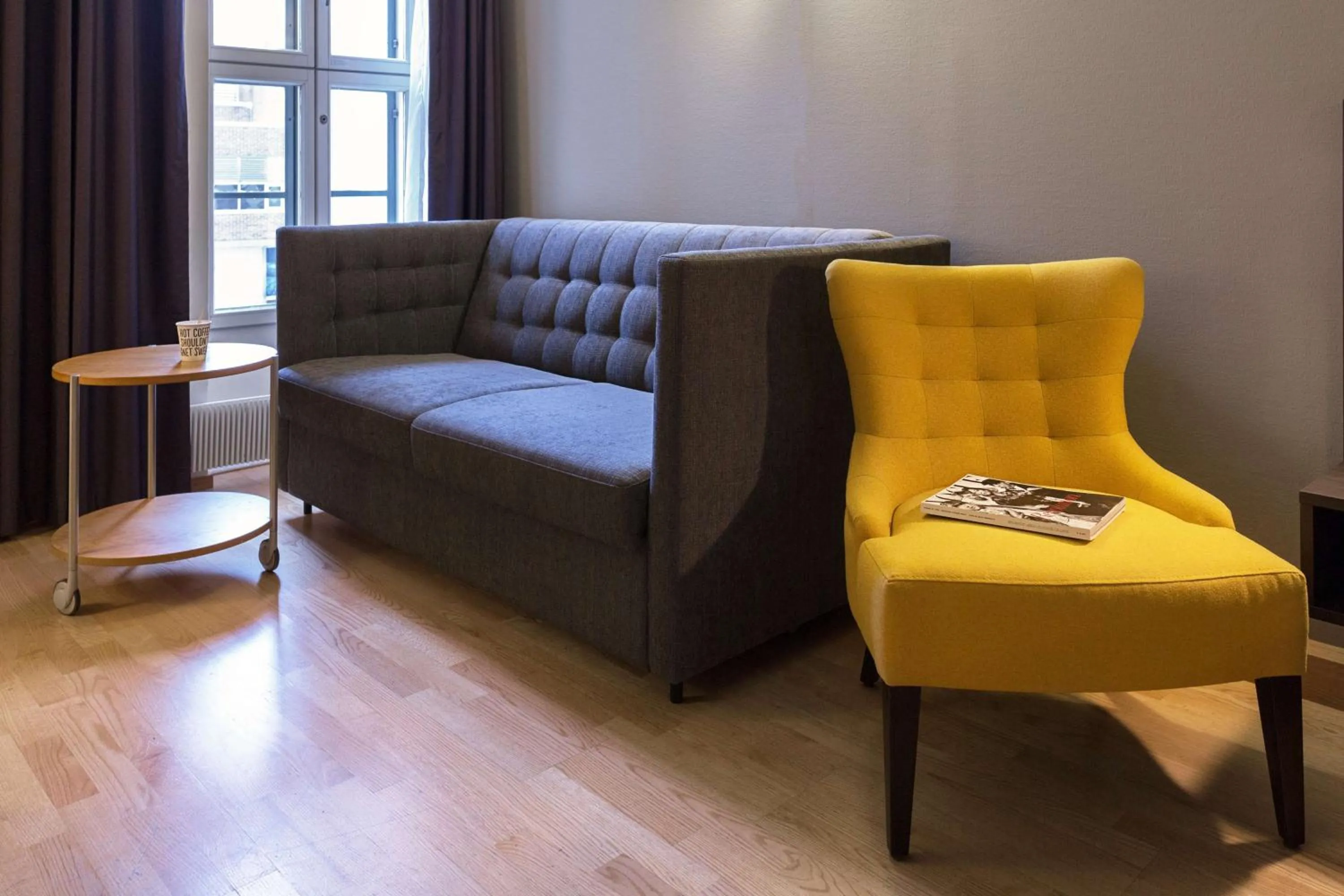 Bedroom in Scandic Grand Marina