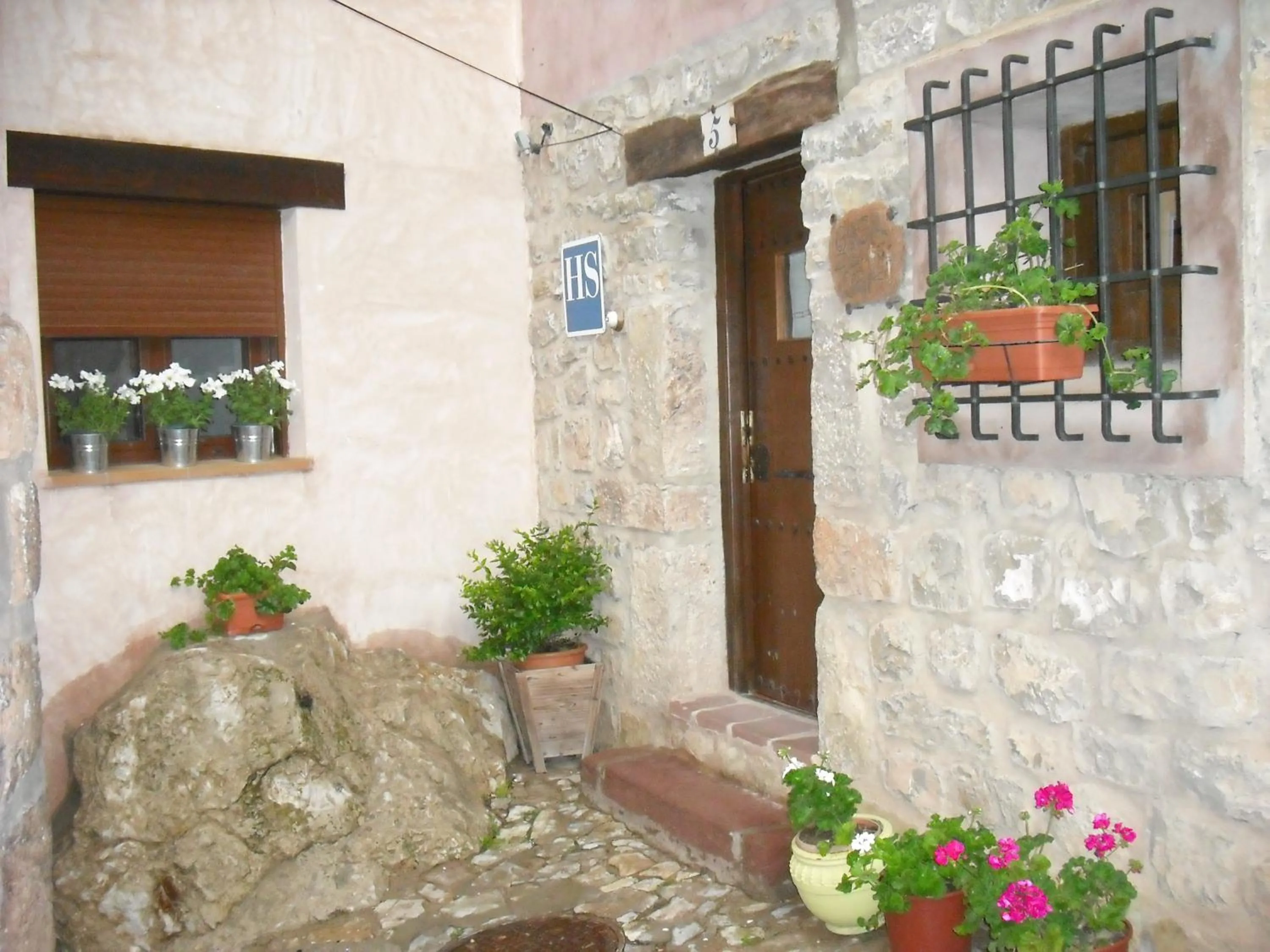 Decorative detail in Casa de Oria