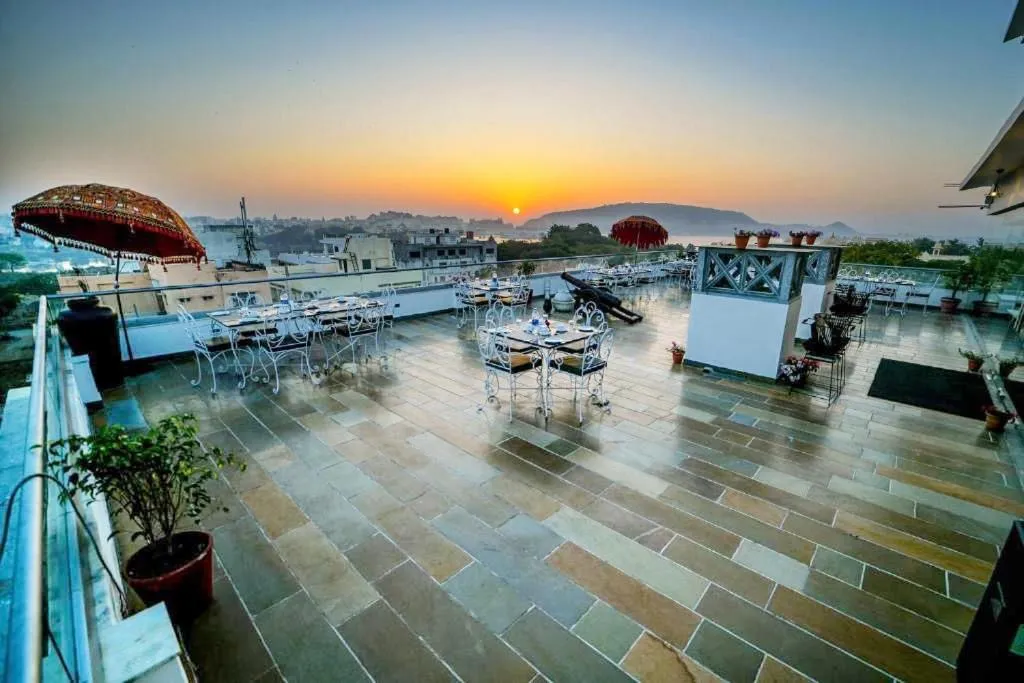 Restaurant/places to eat in The Ramvilas - A Rooftop Pichola Lake View Hotel