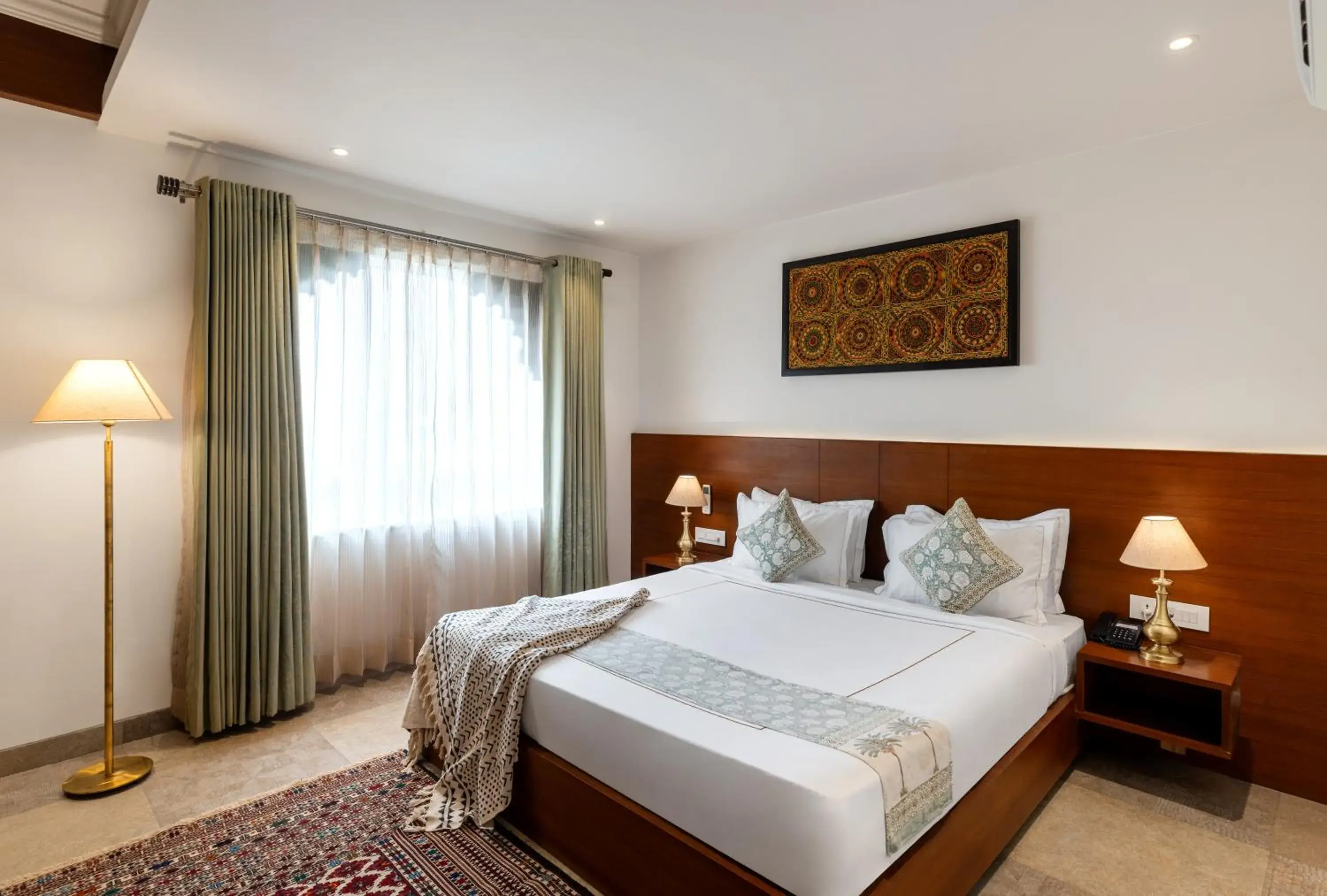 Deluxe Room in The Ramvilas - A Rooftop Pichola Lake View Hotel Deluxe Room in The Ramvilas - A Rooftop Pichola Lake View Hotel