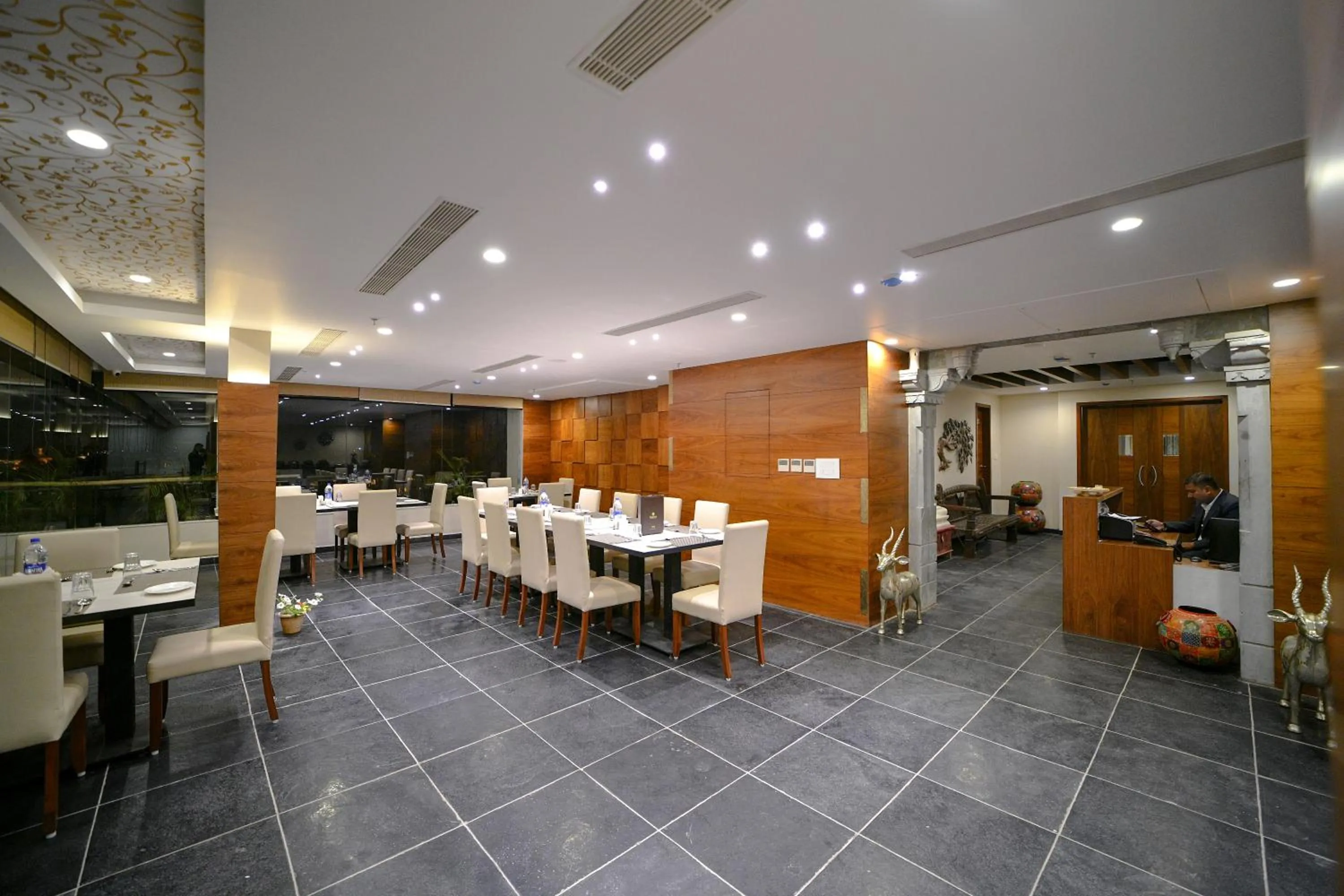 Restaurant/places to eat in The Ramvilas - A Rooftop Pichola Lake View Hotel