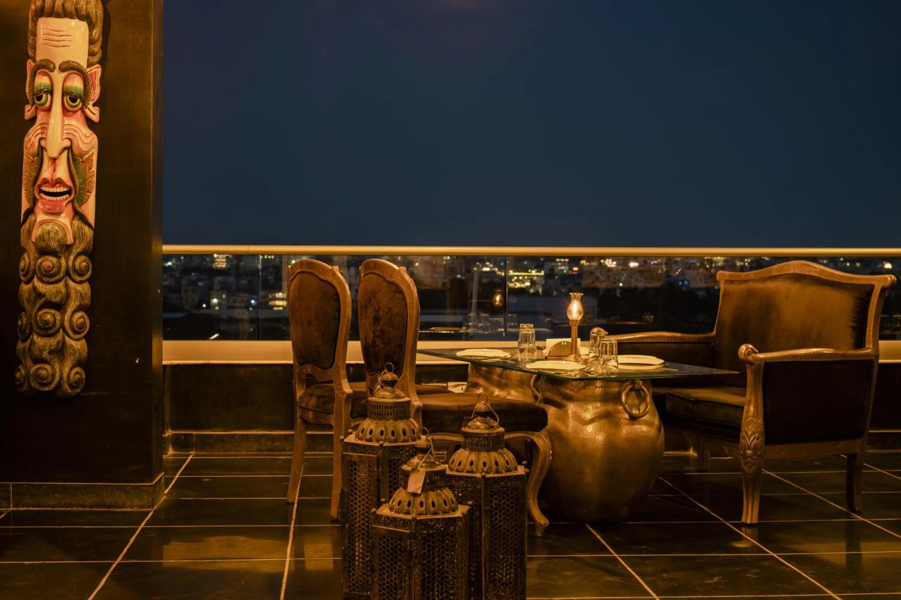 Restaurant/places to eat in The Ramvilas - A Rooftop Pichola Lake View Hotel