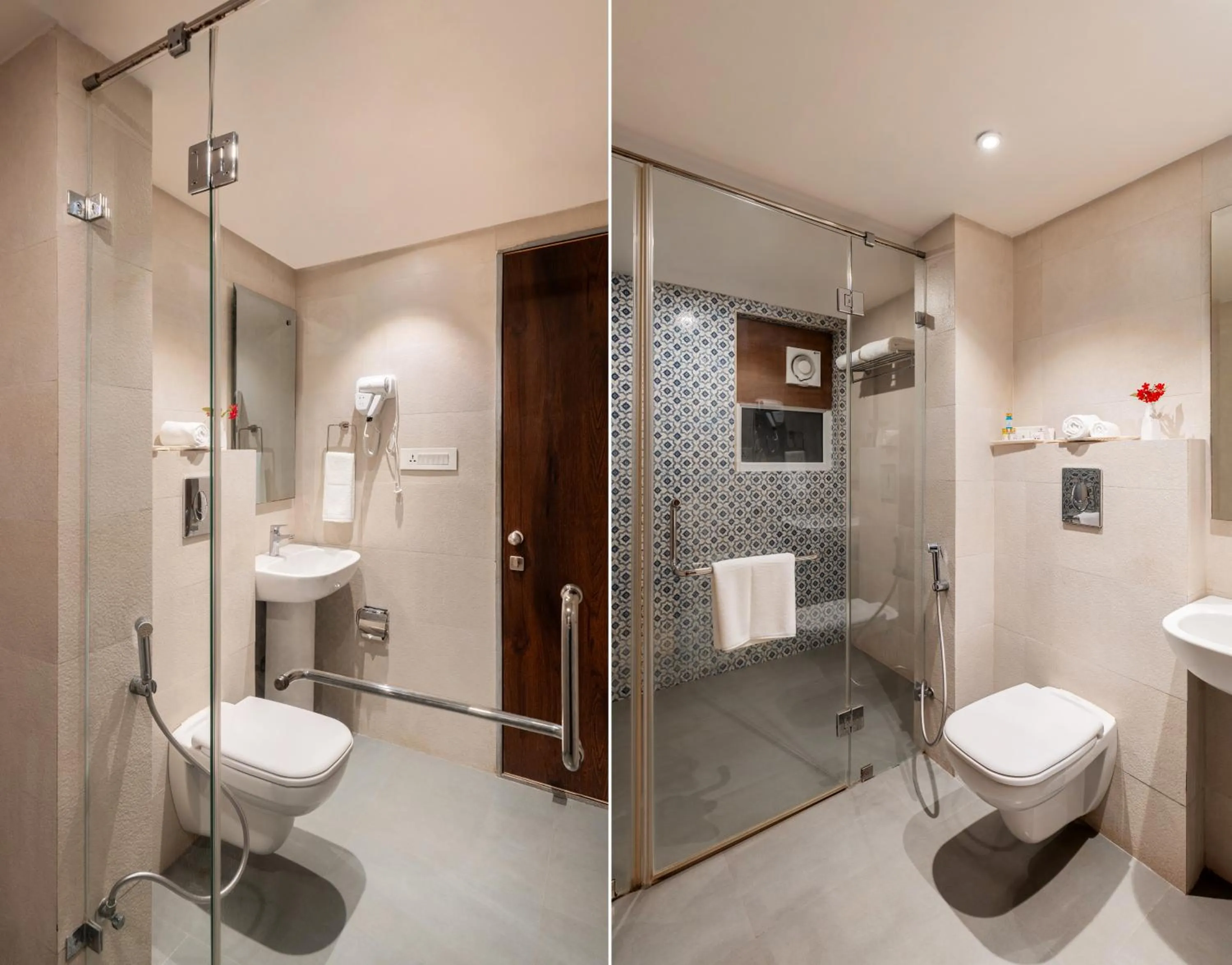 Bathroom in The Ramvilas - A Rooftop Pichola Lake View Hotel