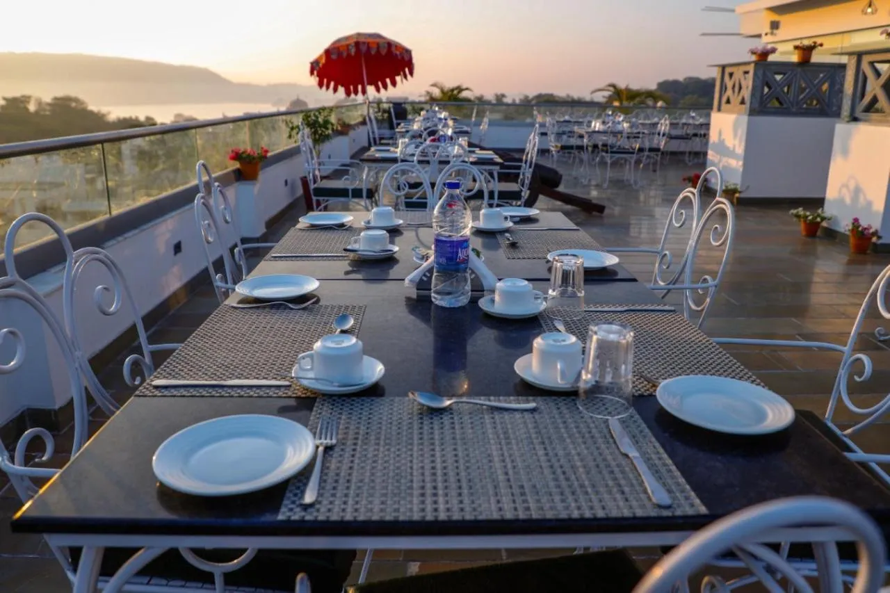 Restaurant/places to eat in The Ramvilas - A Rooftop Pichola Lake View Hotel