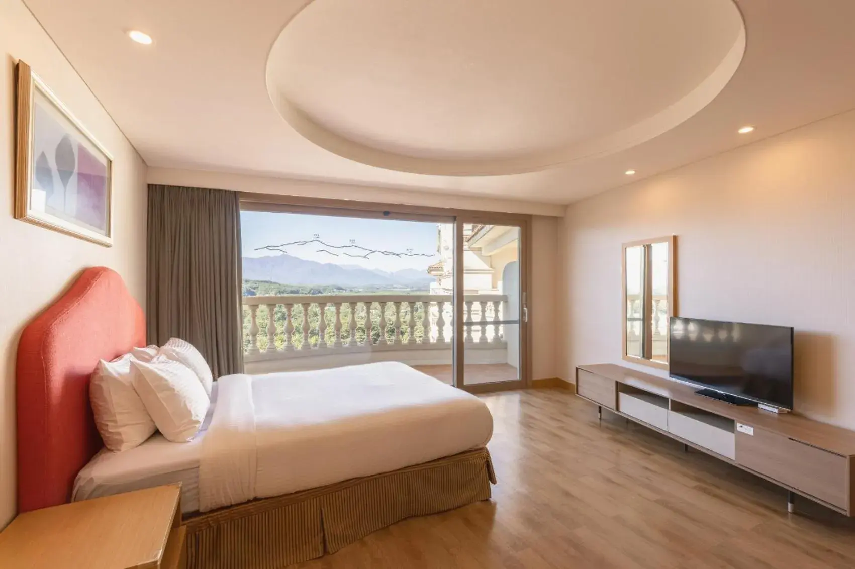 Bed in Sol Beach Yangyang Bed in Sol Beach Yangyang