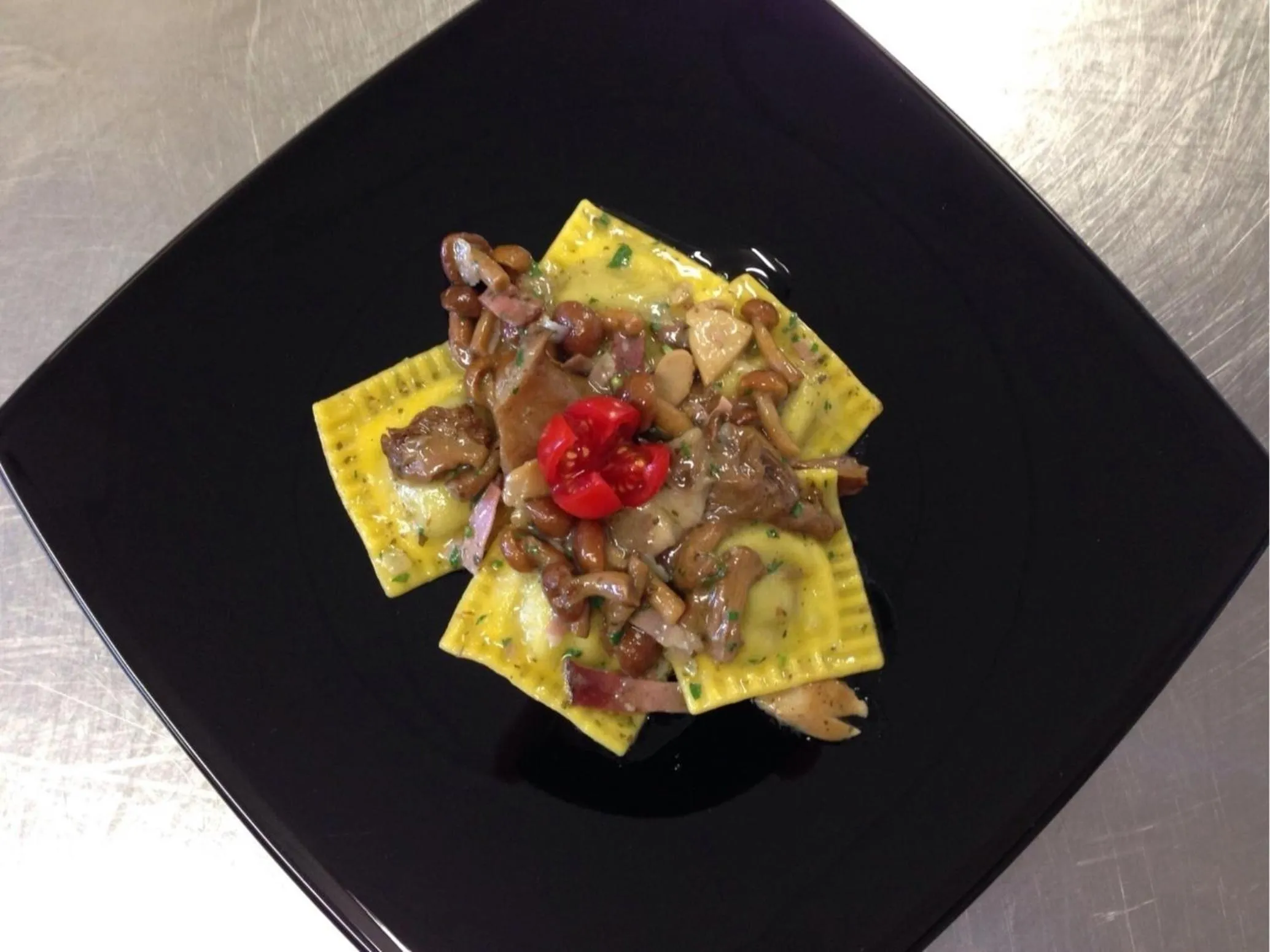 Food close-up in Domus Hotel