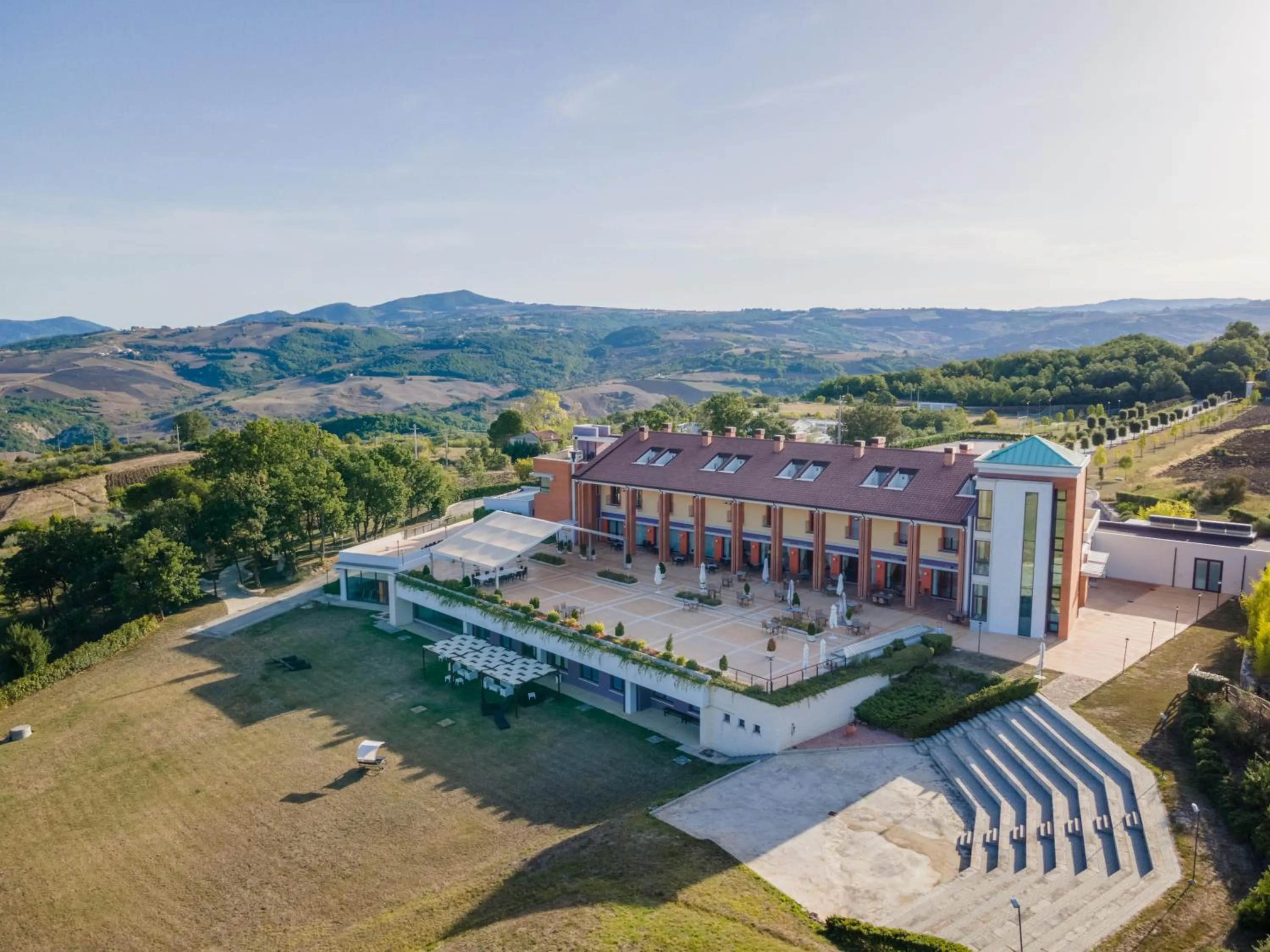 Bird's eye view in Domus Hotel