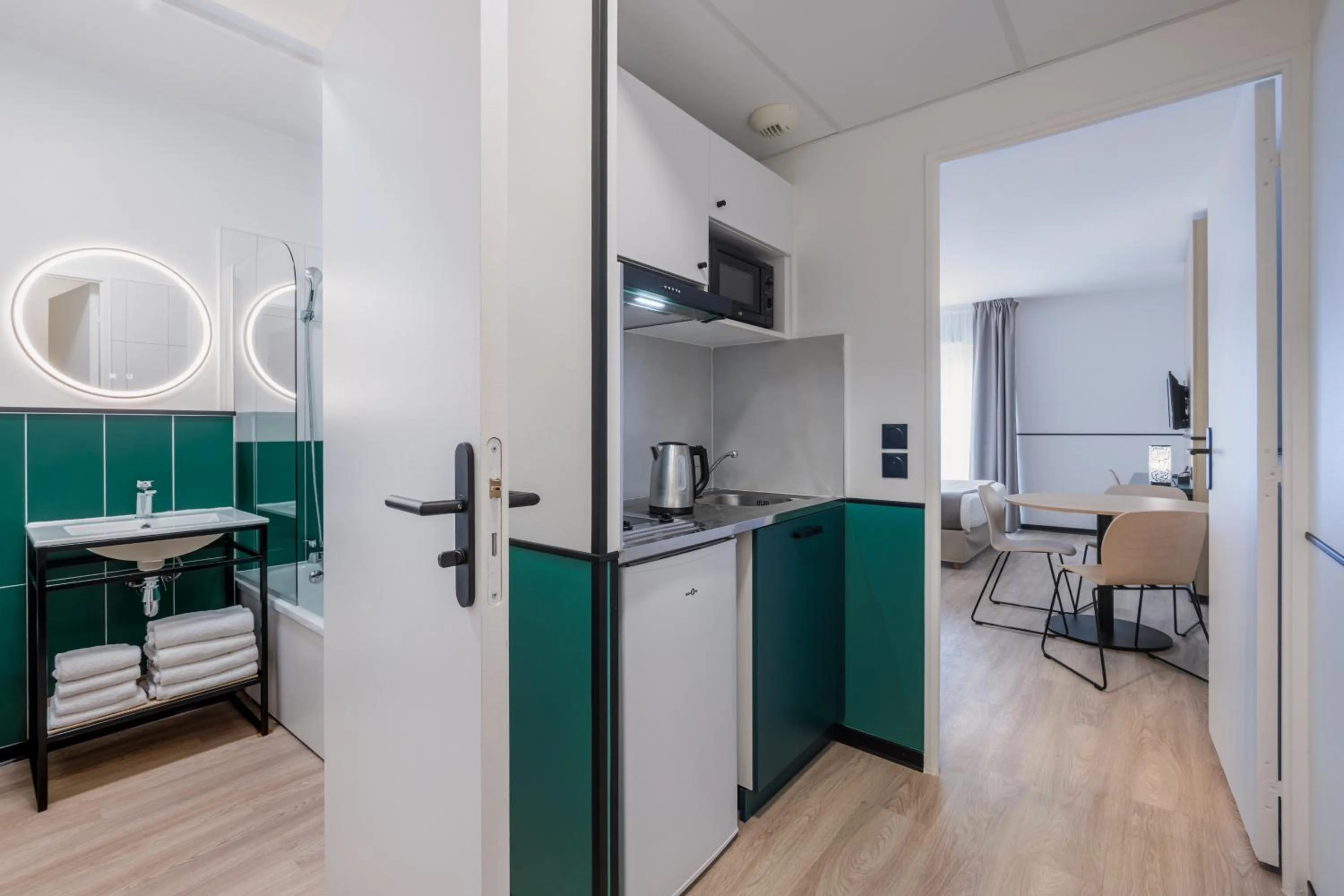 Kitchen or kitchenette in Residence du Parc - Val D'Europe