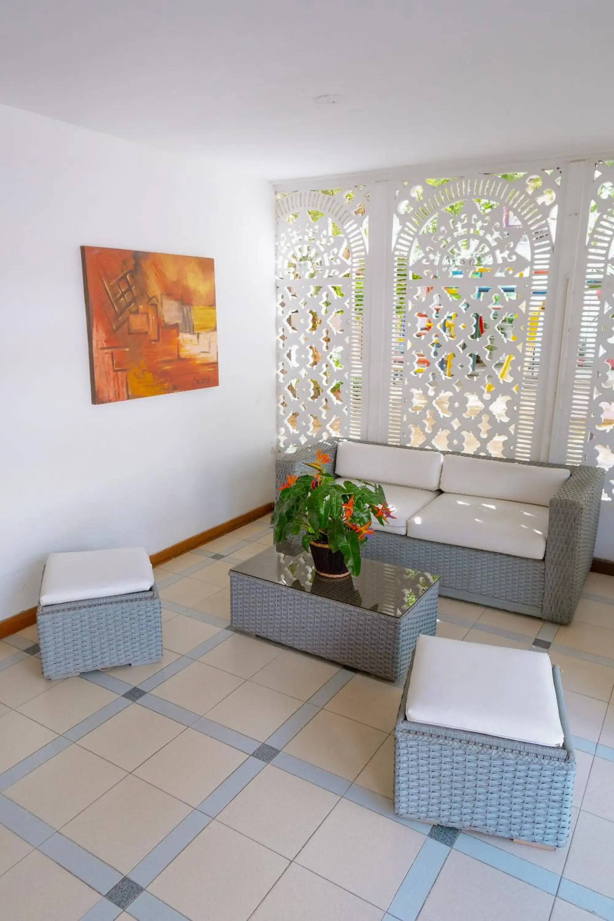 Living room in Hotel Edmar Living room in Hotel Edmar