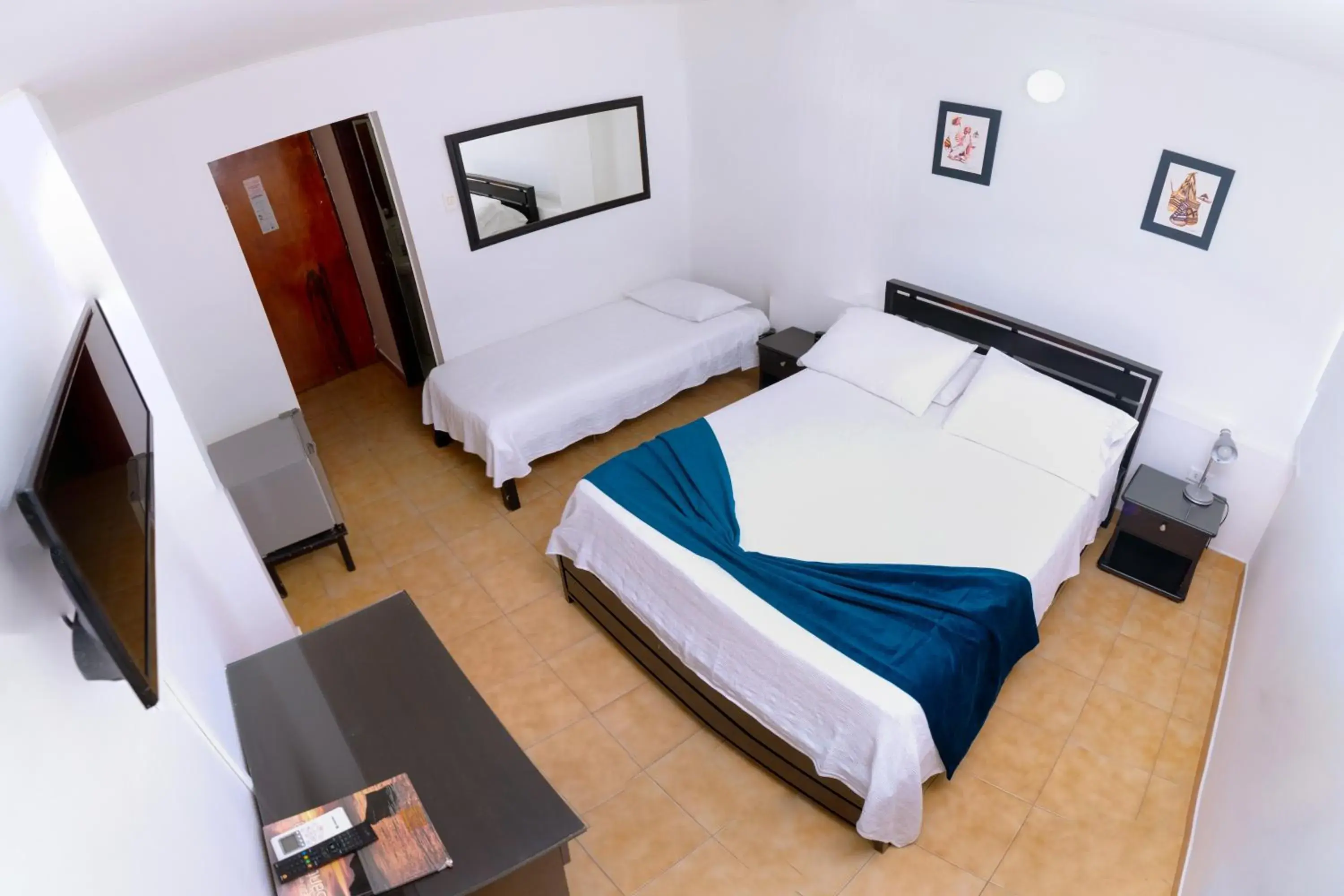 Bed in Hotel Edmar Bed in Hotel Edmar