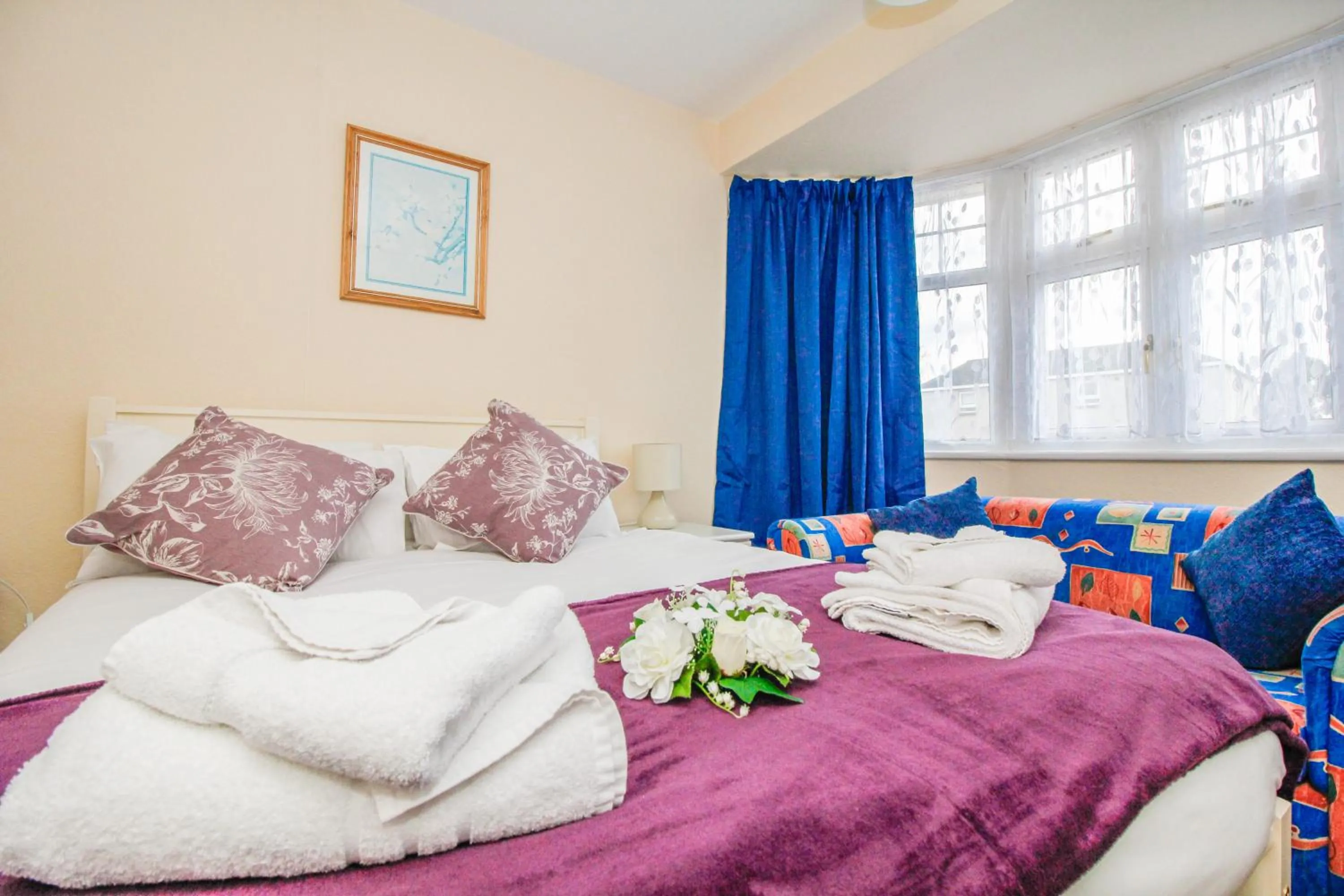 Bedroom, Bed in Harris Guest Accommodation