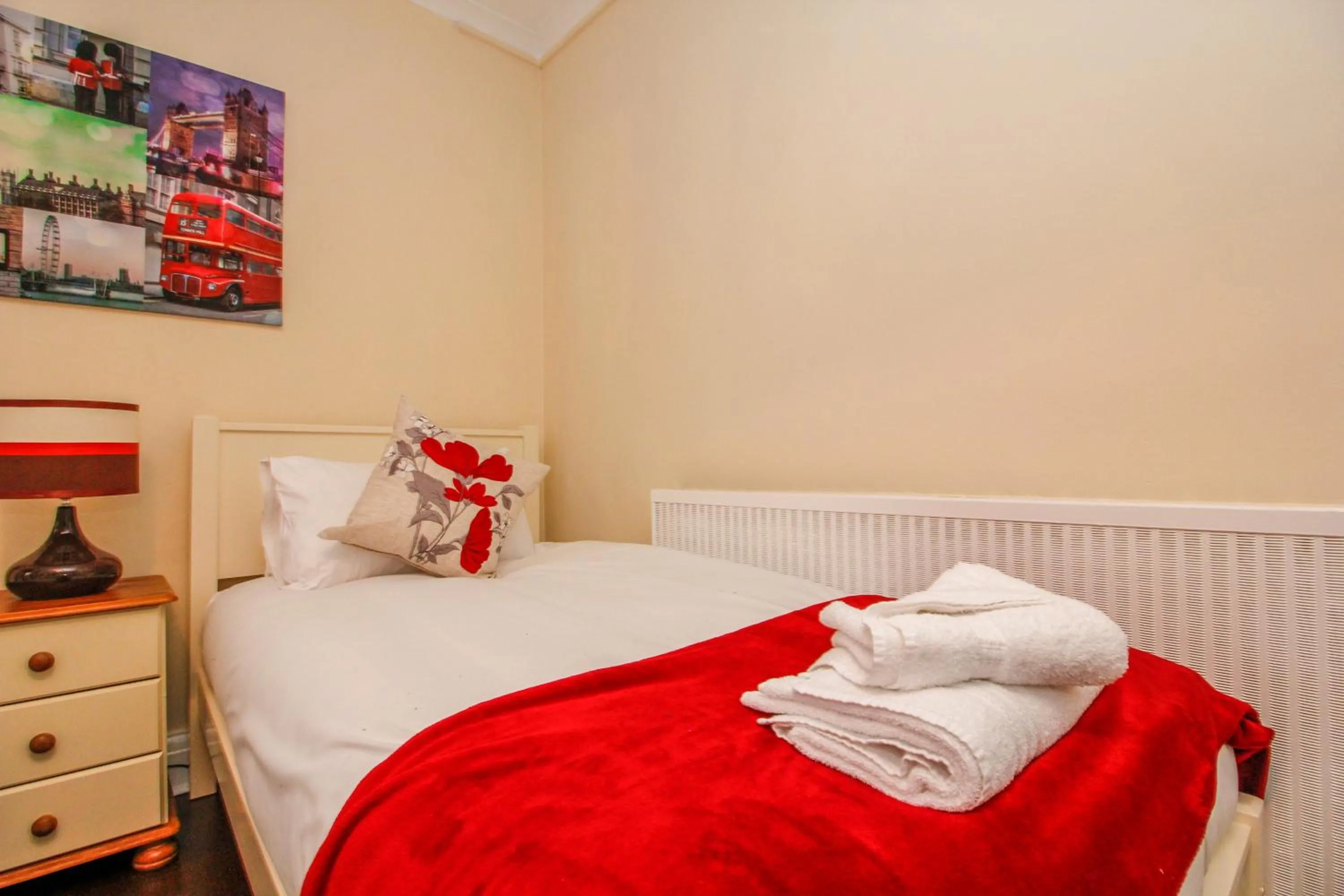 Bed in Harris Guest Accommodation