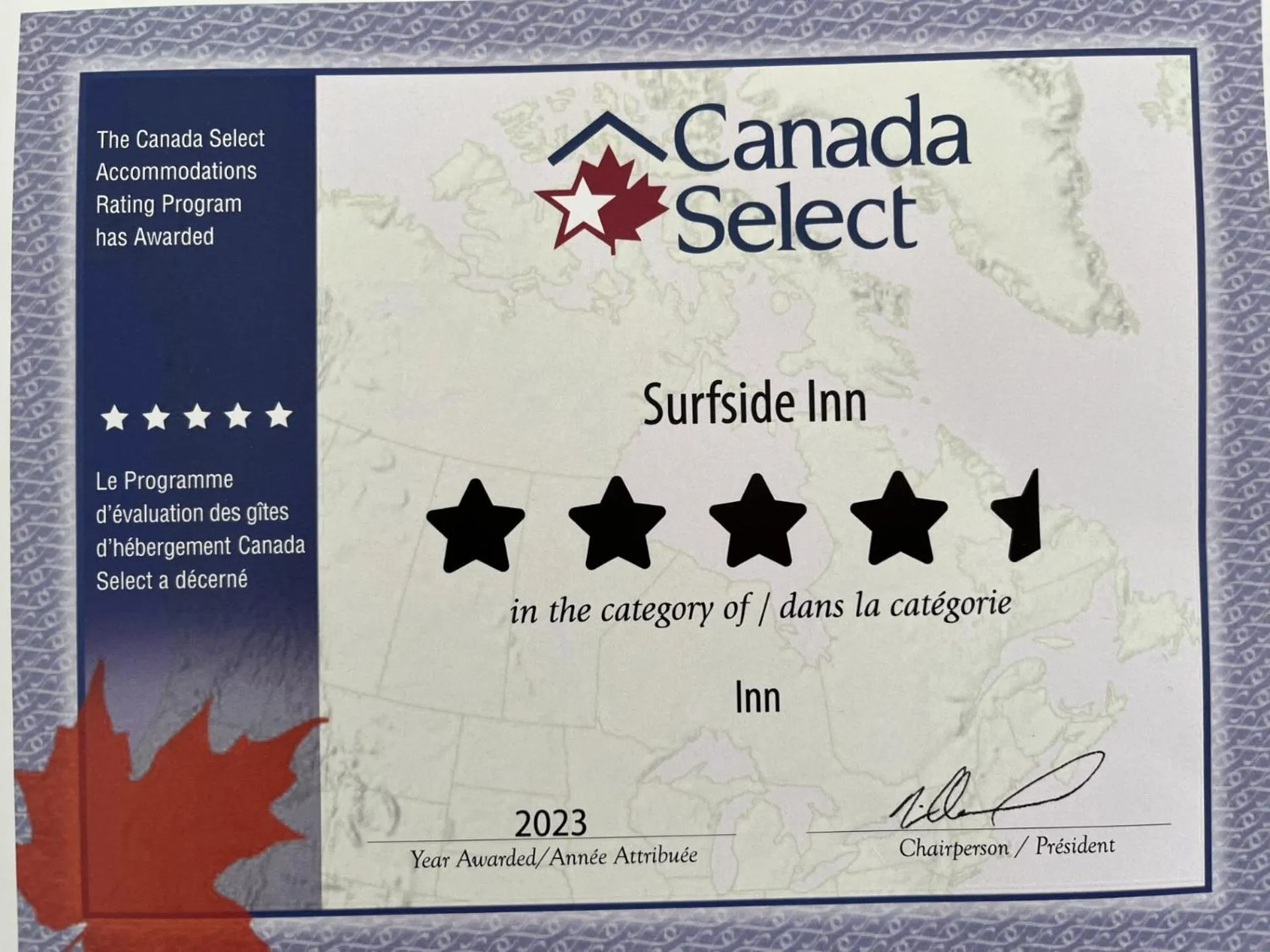 Facade/entrance in Surfside Inn