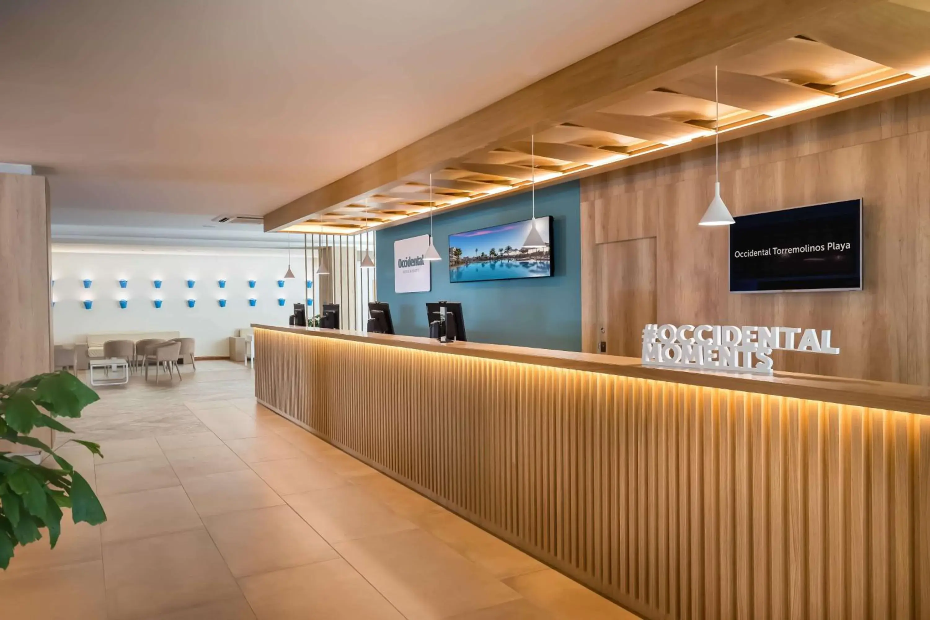 Lobby or reception in Occidental Torremolinos Playa Lobby or reception in Occidental Torremolinos Playa