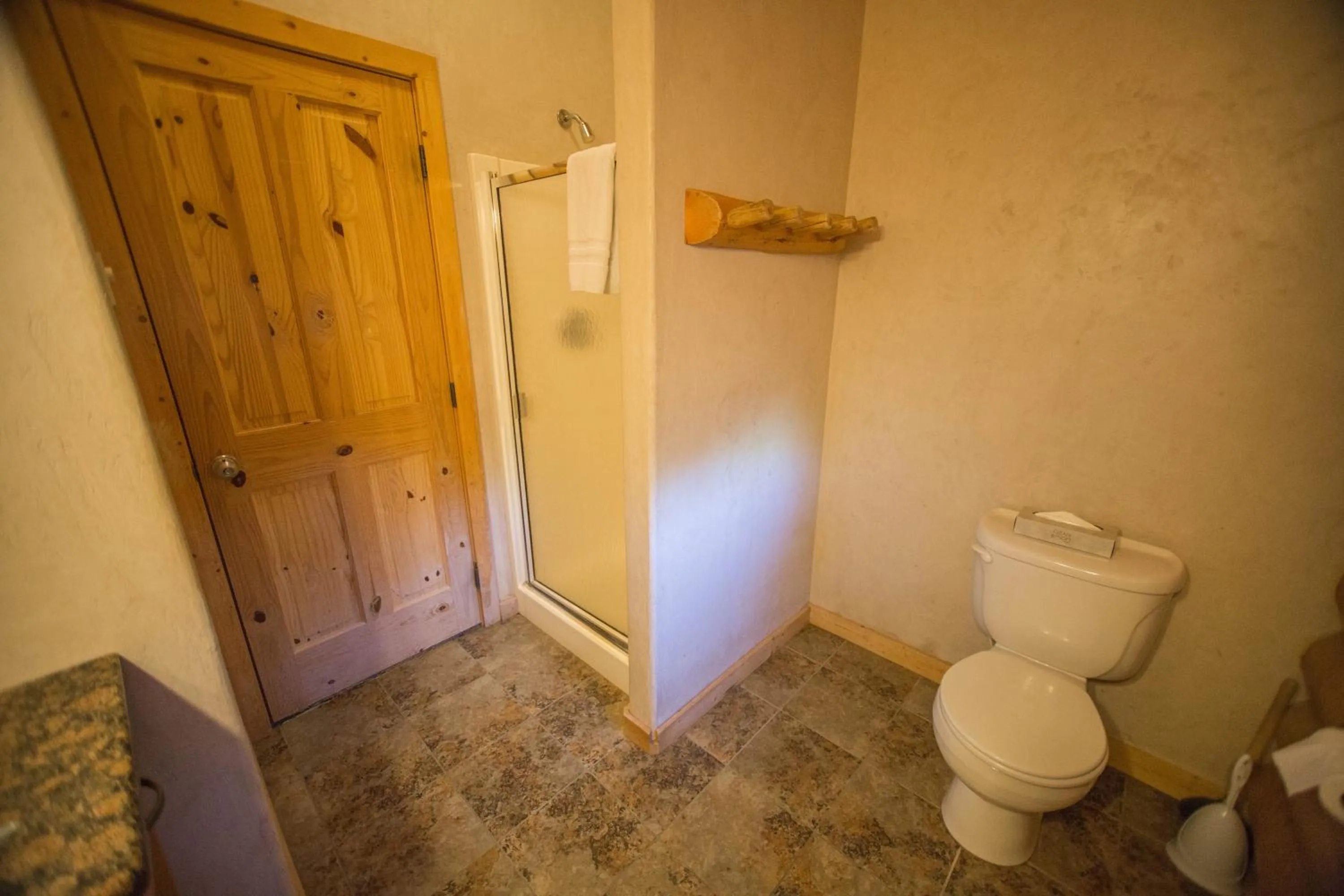 Shower in The Pines at Island Park