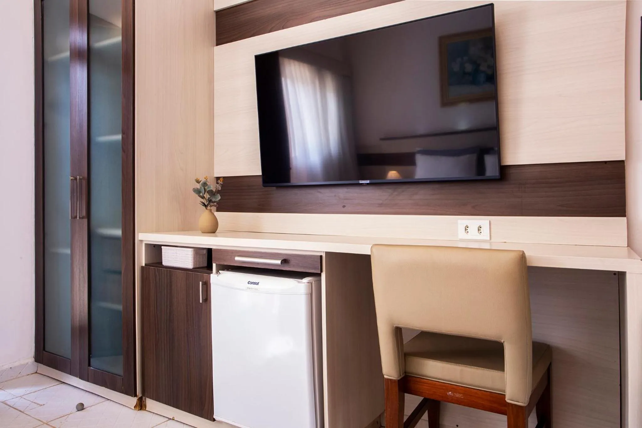 TV and multimedia in Pousada das Videiras