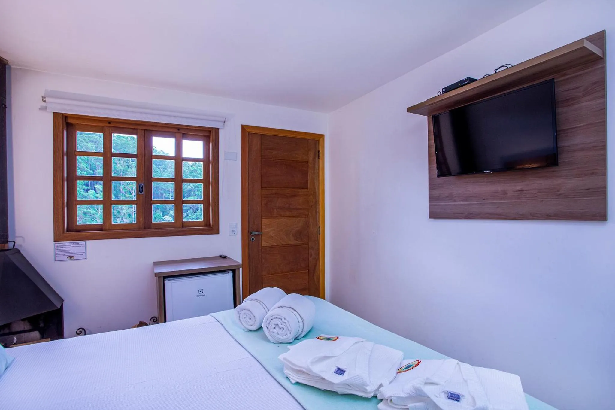 TV and multimedia, Bed in Pousada das Videiras