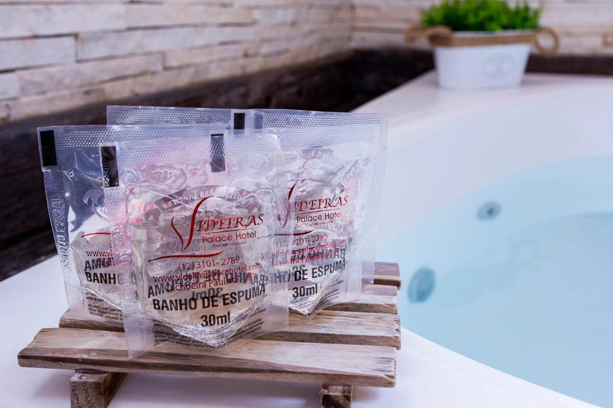 Hot Tub in Pousada das Videiras