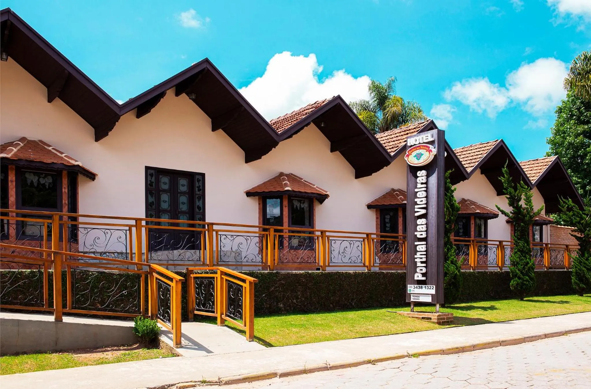 Facade/entrance in Pousada das Videiras