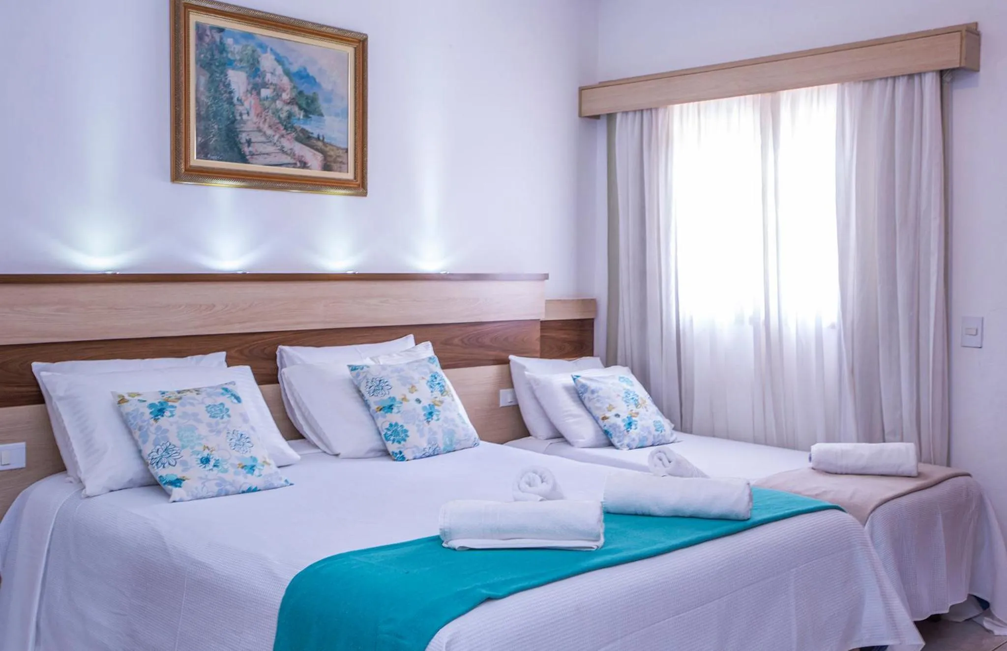 Bed in Pousada das Videiras