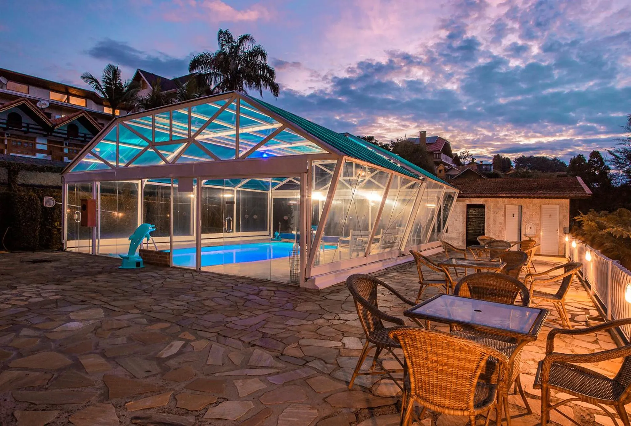 Night in Pousada das Videiras