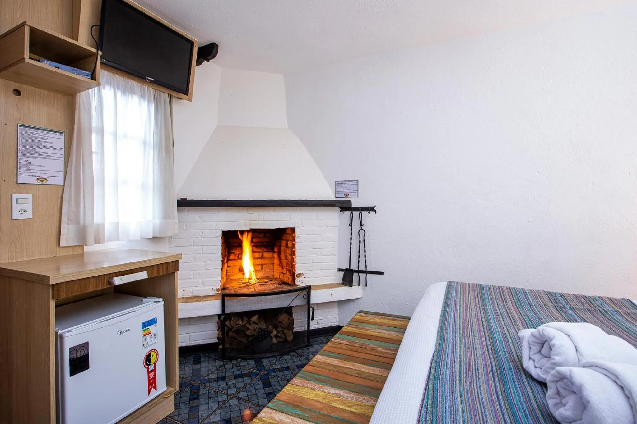 Bed in Pousada das Videiras